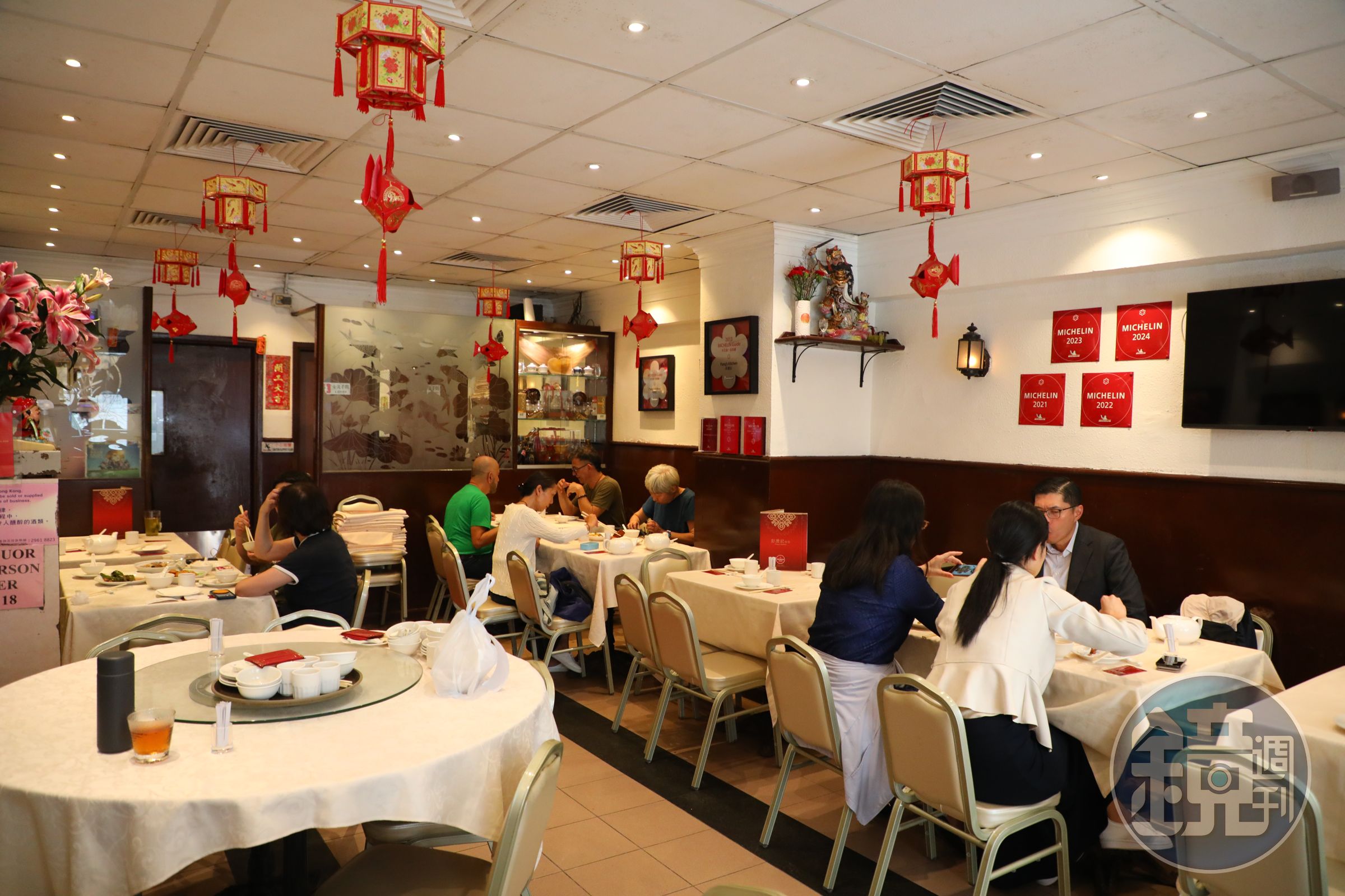 「彭慶記食家」裝潢並不豪華,座位不多,建議預約。