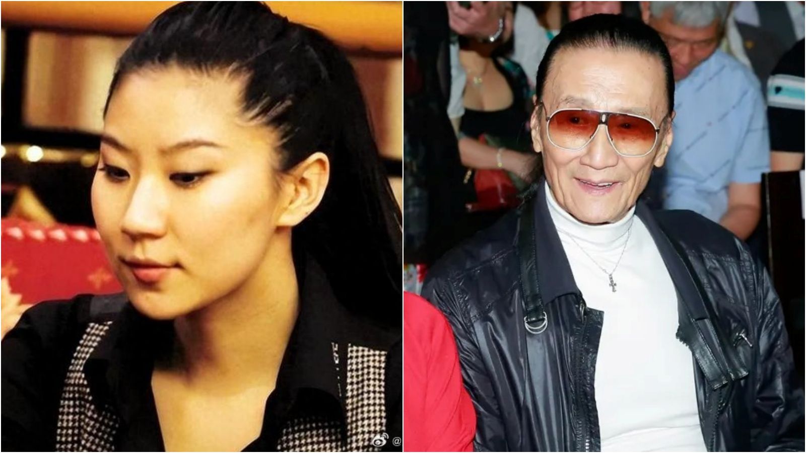 謝賢和小49歲的上海姑娘CoCo分手後，還拿上千萬給女方當青春損失費。（翻攝自CoCo微博、本刊資料照）