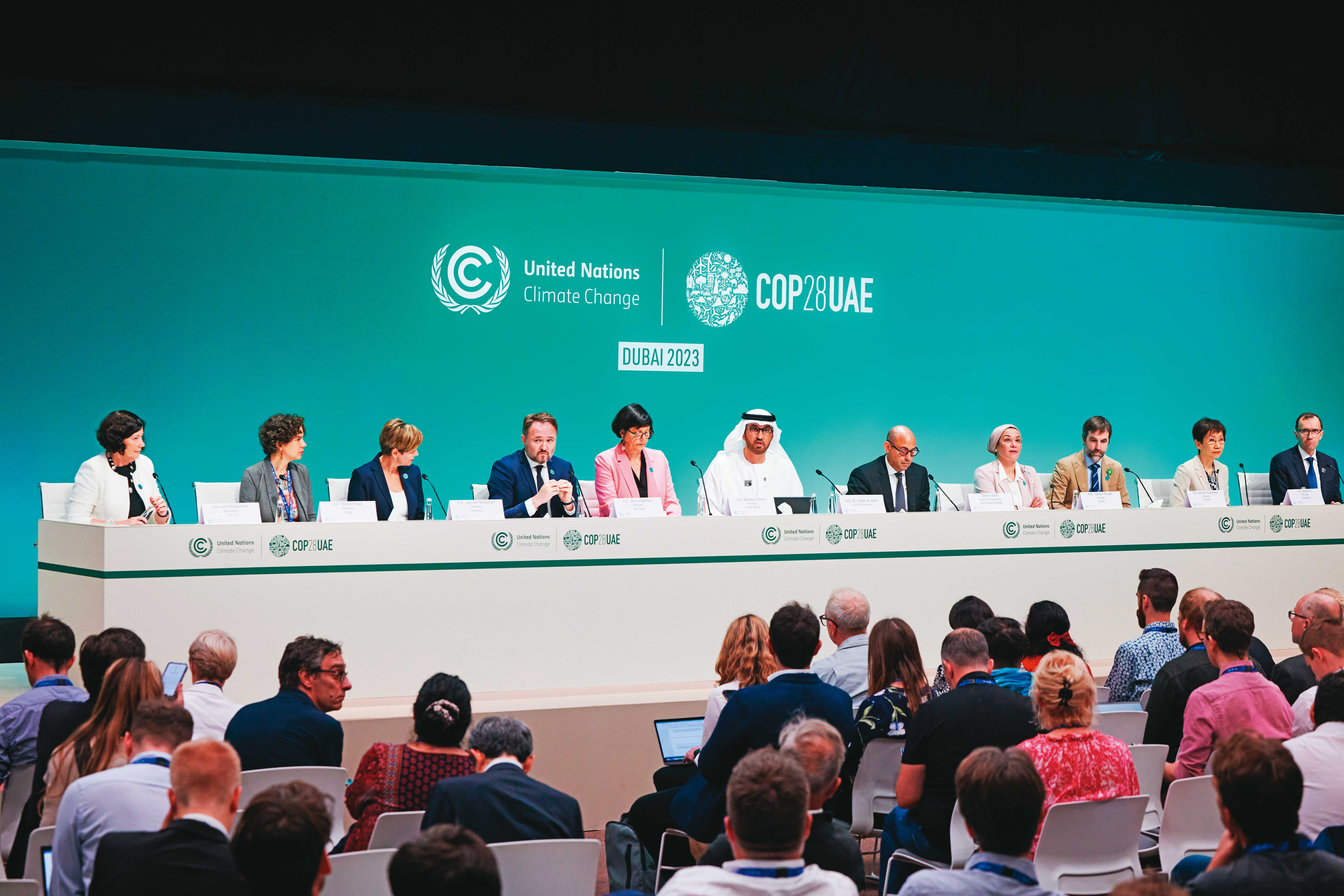 第28屆聯合國氣候變遷大會（COP28）最重要的結論，就是再生能源要比2022年再多2倍以上。（翻攝COP28 UAE flickr）