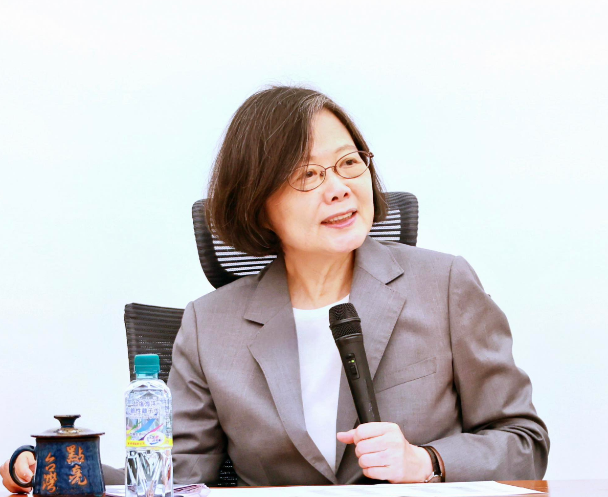 前總統蔡英文。（翻攝臉書）