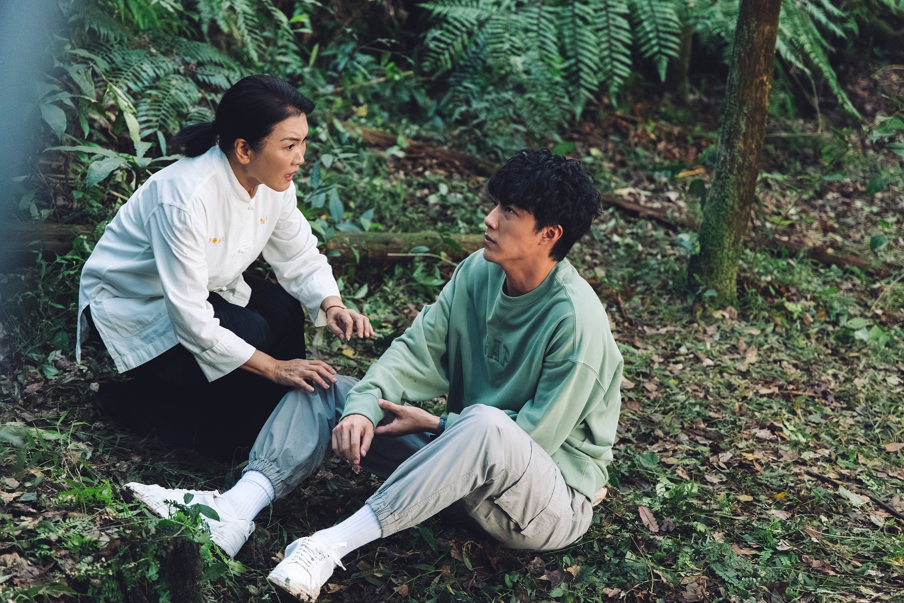 姚黛瑋和蔡凡熙在新戲裡扮母子。（逆光電影提供）