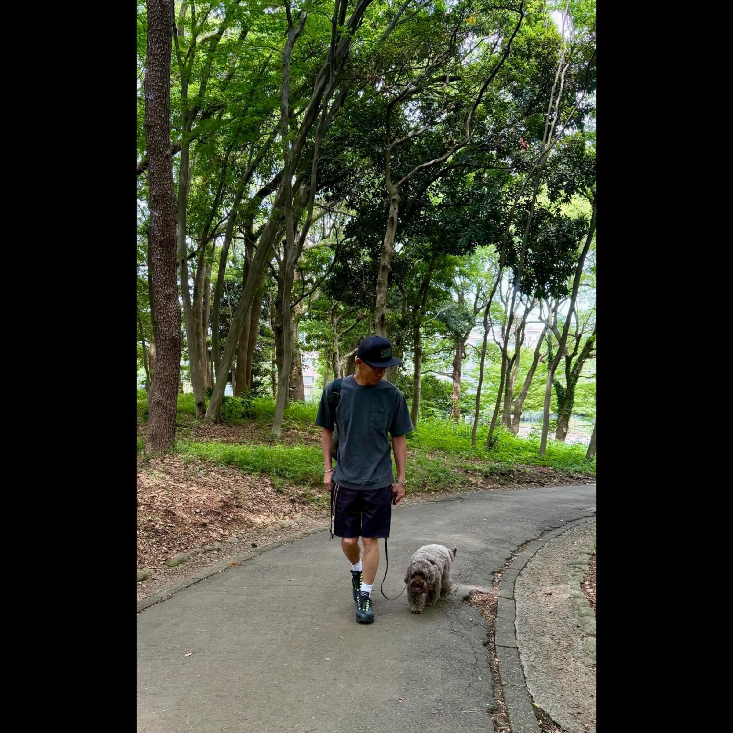 木村拓哉與工藤靜香平常也會一起遛狗,時常被目擊。(翻攝木村拓哉IG)