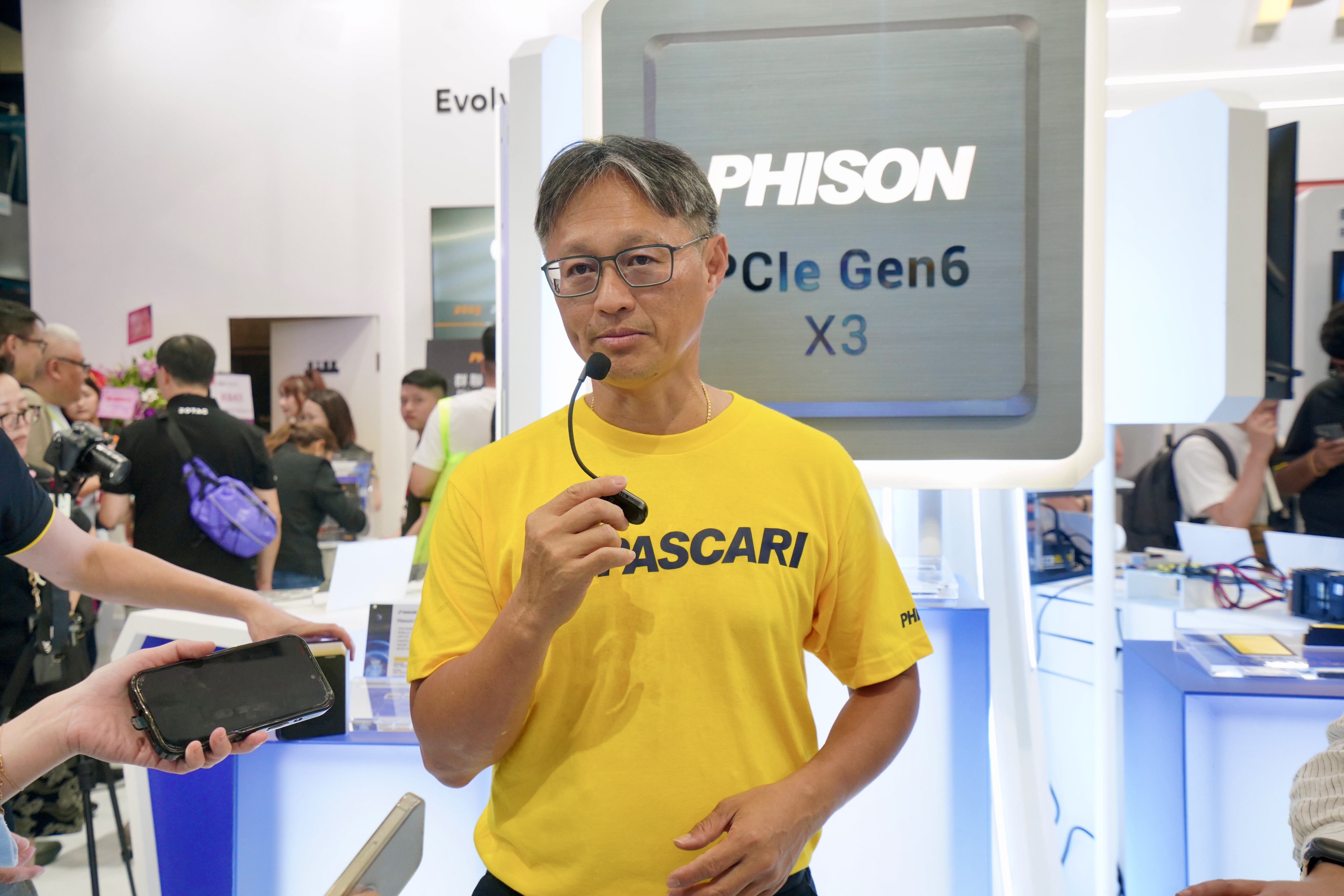 群聯執行長潘健成認為AI PC的問題不在於需求,看好市場成長。