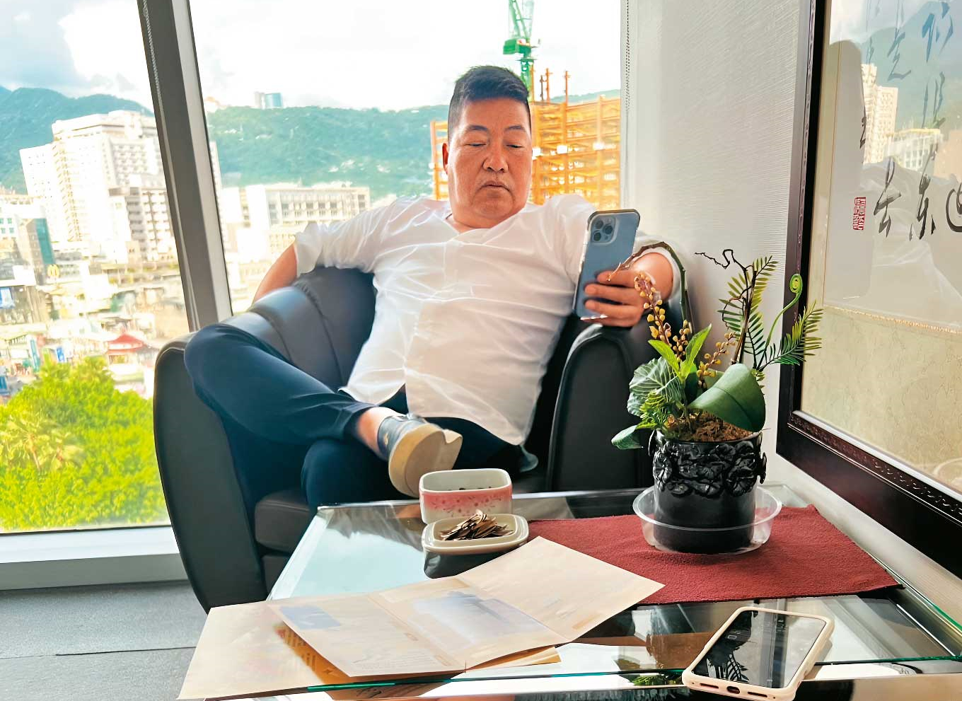 A小姐提告勝訴後發現陳萬添（圖）早已脫產，戶頭還只剩300元。（讀者提供）