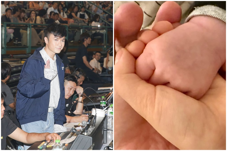 古巨基升格二寶爸。（本刊資料照，翻攝自古巨基 Leo Ku臉書）