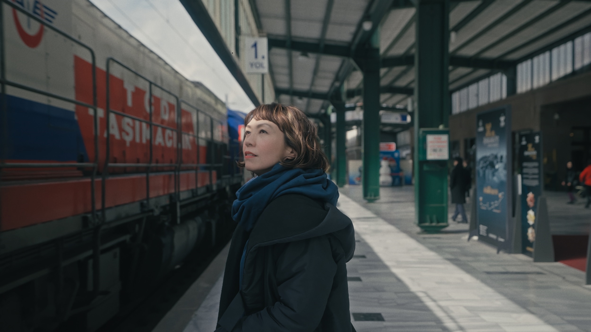 陳潔儀到土耳其出外景。（公視提供）