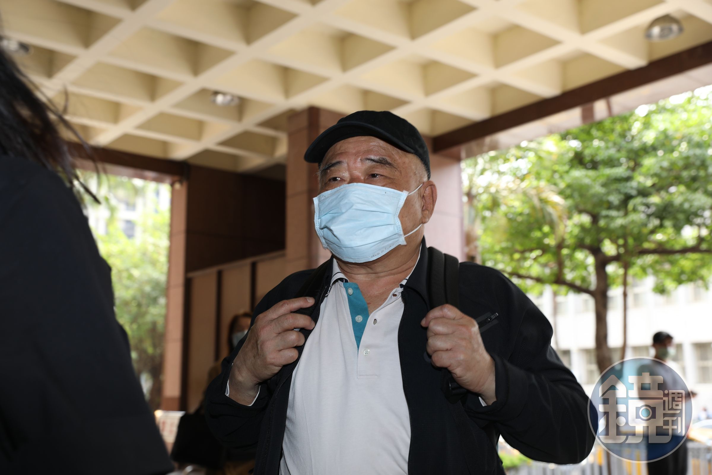 國民黨台北市議員應曉薇的助理吳順民在柯文哲之後出庭應訊。