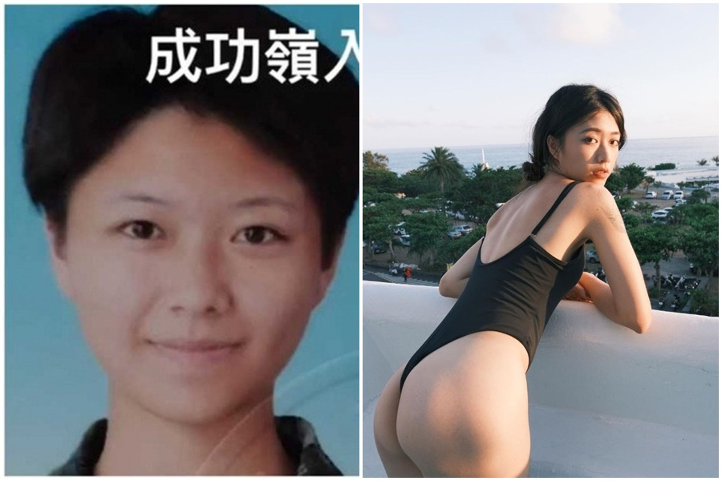 簡毅大方分享自己入伍前青澀照。（翻攝自jyi__IG）