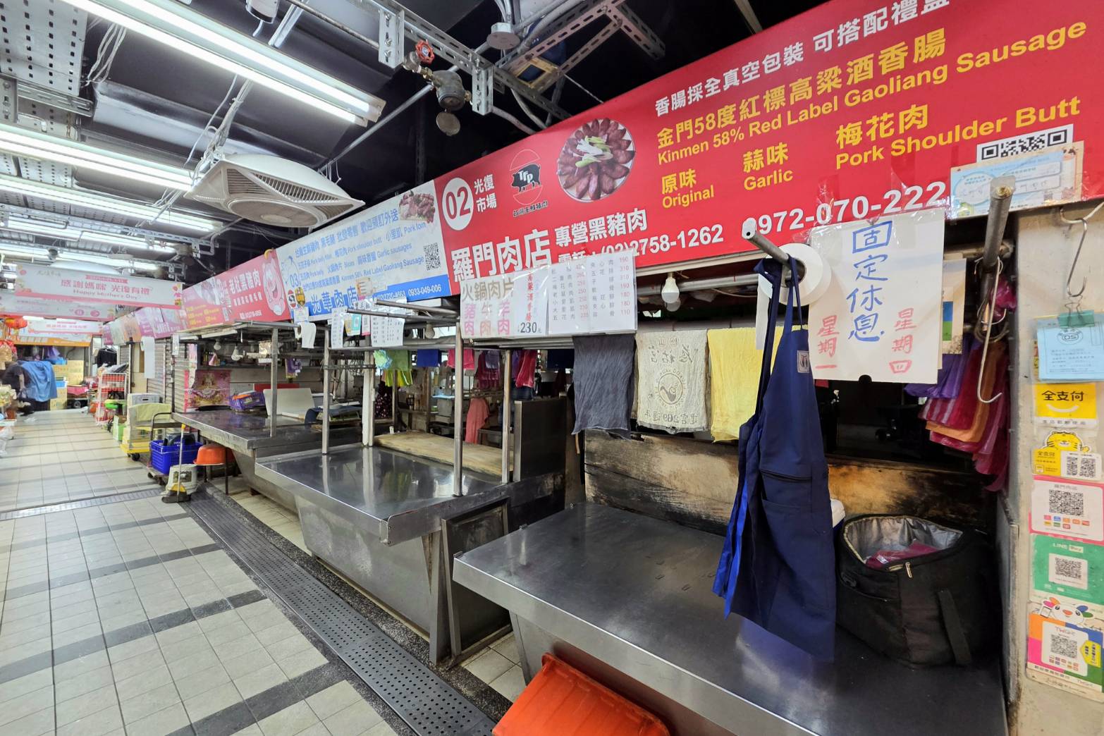 針對禁宰期間攤商無法營業，經濟部表示，每攤補助3萬元。（鏡報姜永年）