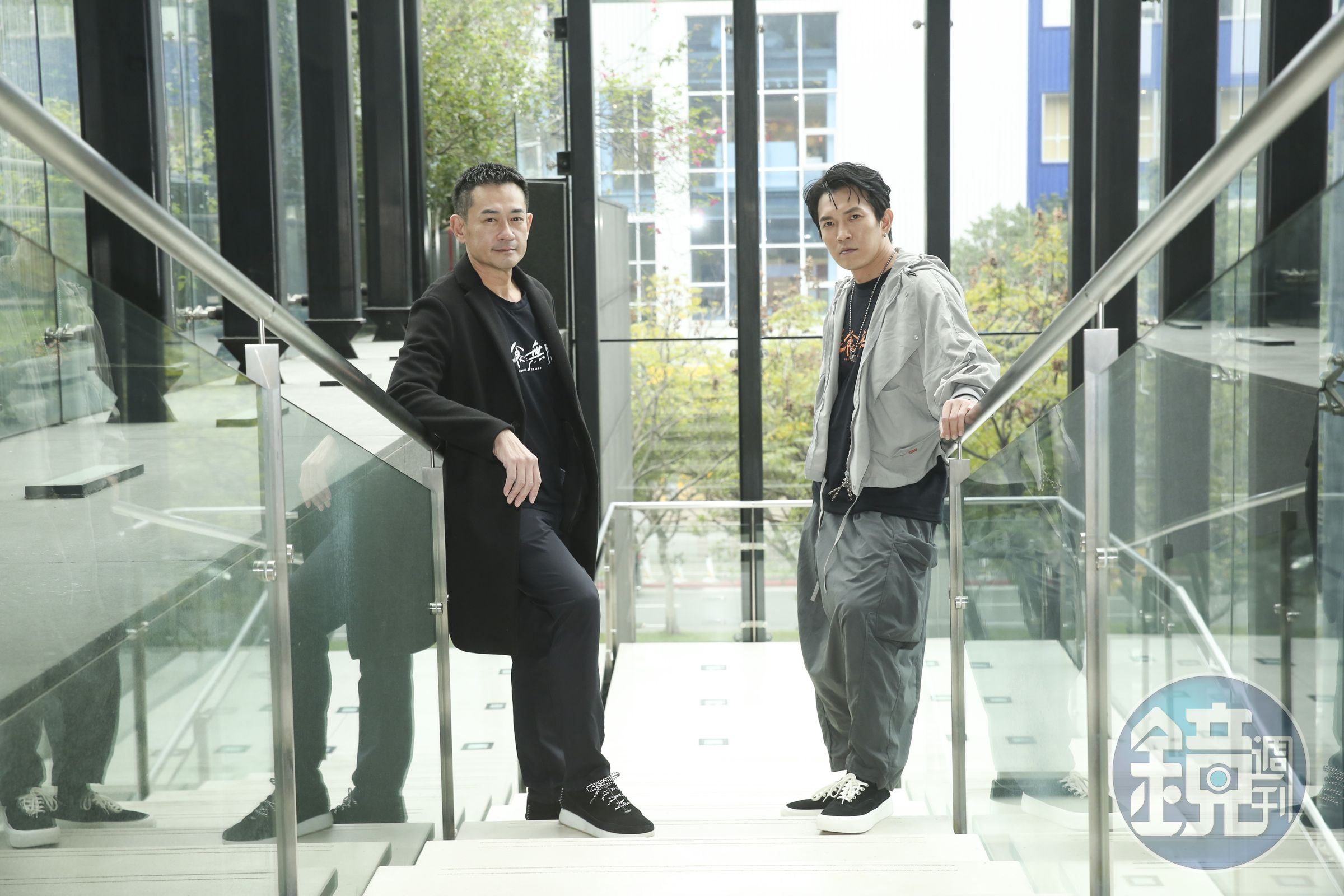 黃尚禾、柯叔元兩位劇中黑道角色合體。