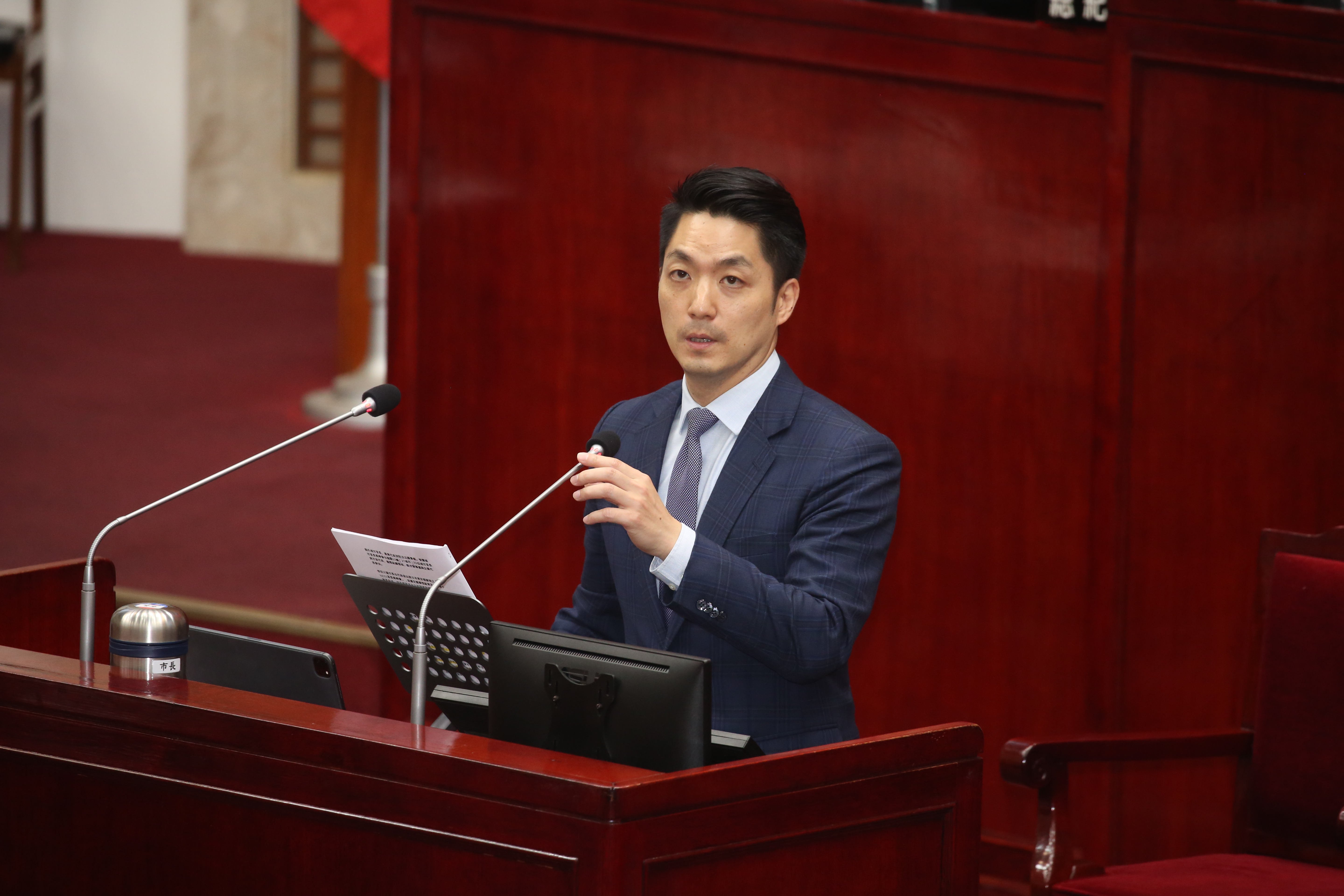 蔣萬安今出席行政院會，呼籲中央、地方共同精進社會安全網並提出4大建議。（本刊資料照）