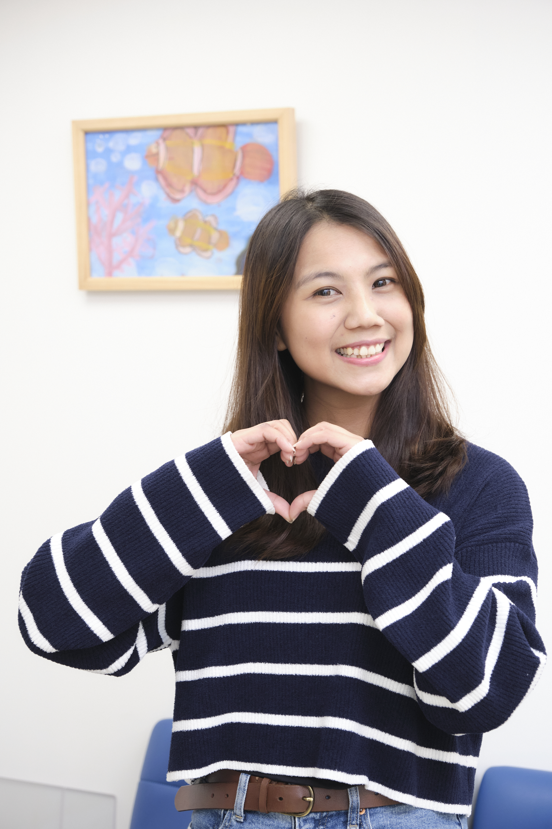 獲得「活力新秀獎」的黃憶庭相信人的生命是可以被改變的，並期許自己更有能量，為他人帶來改變。