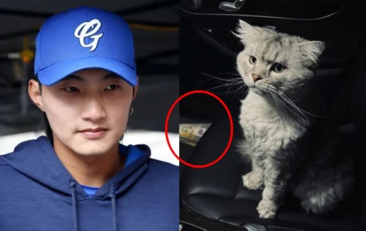 瑟七被網友爆出，交往對象是富邦悍將的年輕投手李東洺。（翻攝自IG）