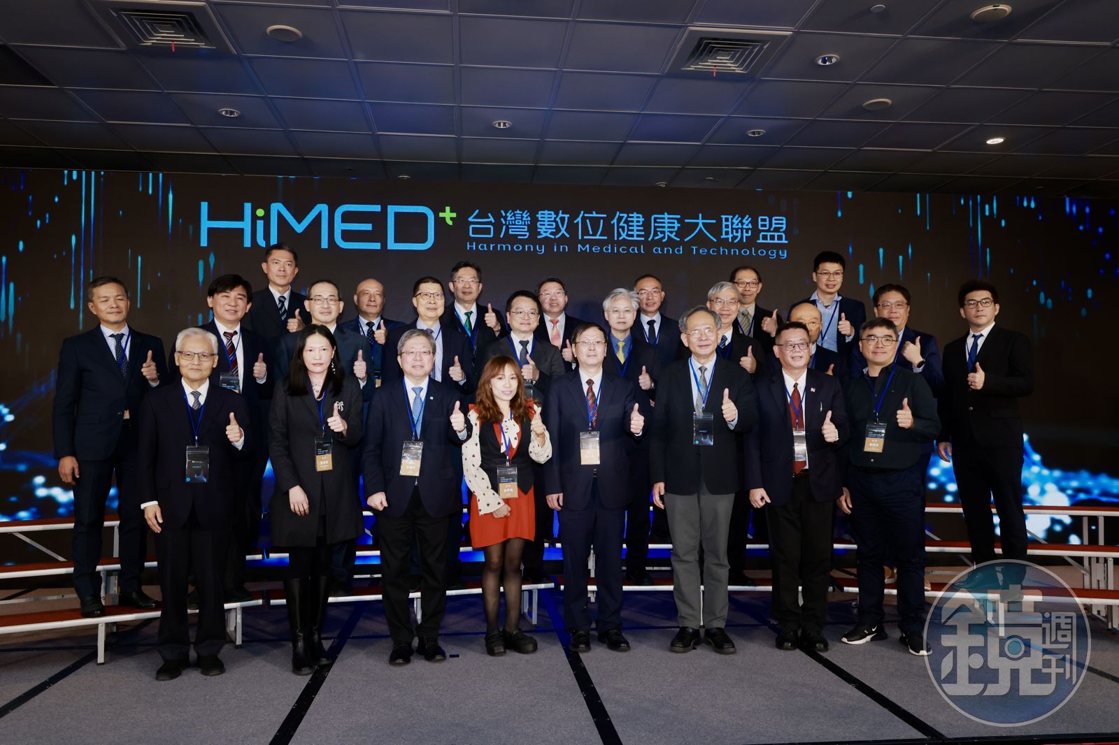 鴻海集團數位健康B事業群總經理姜志雄今日出席一年一度的「台灣醫療科技展」。