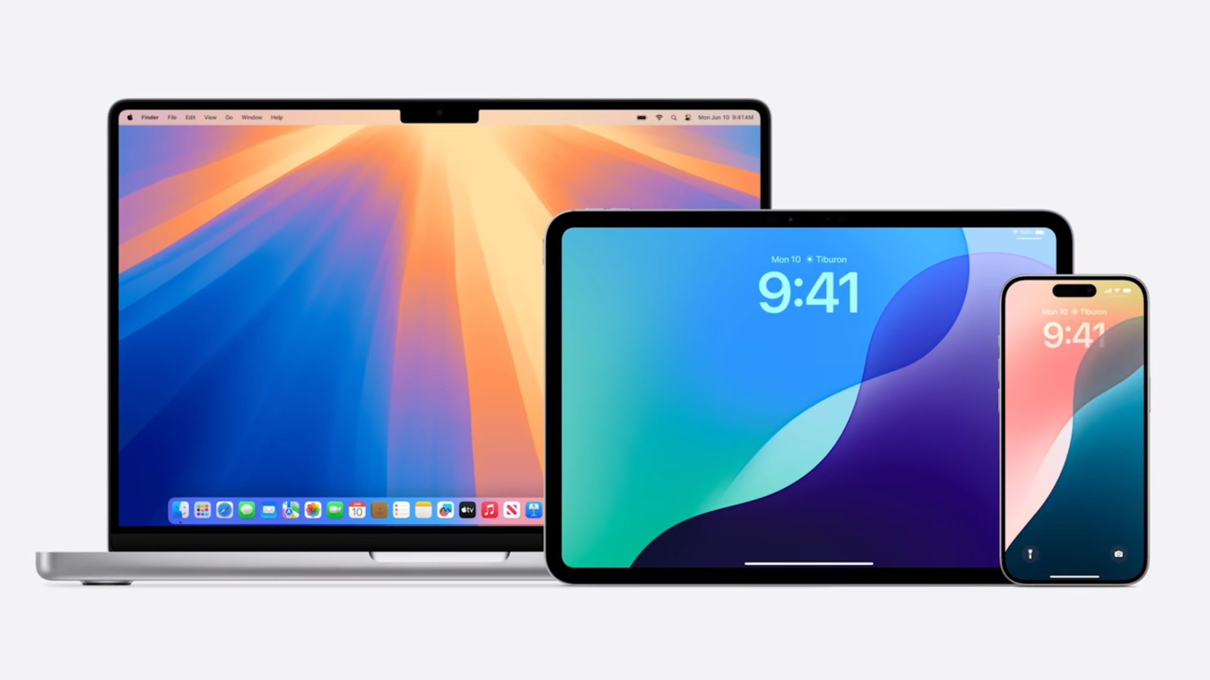 蘋果在此次WWDC上推出了一系列跨足多項產品的AI功能，無論是在iPhone、Mac、iPad等裝置上都能使用。（翻攝蘋果YouTube頻道）