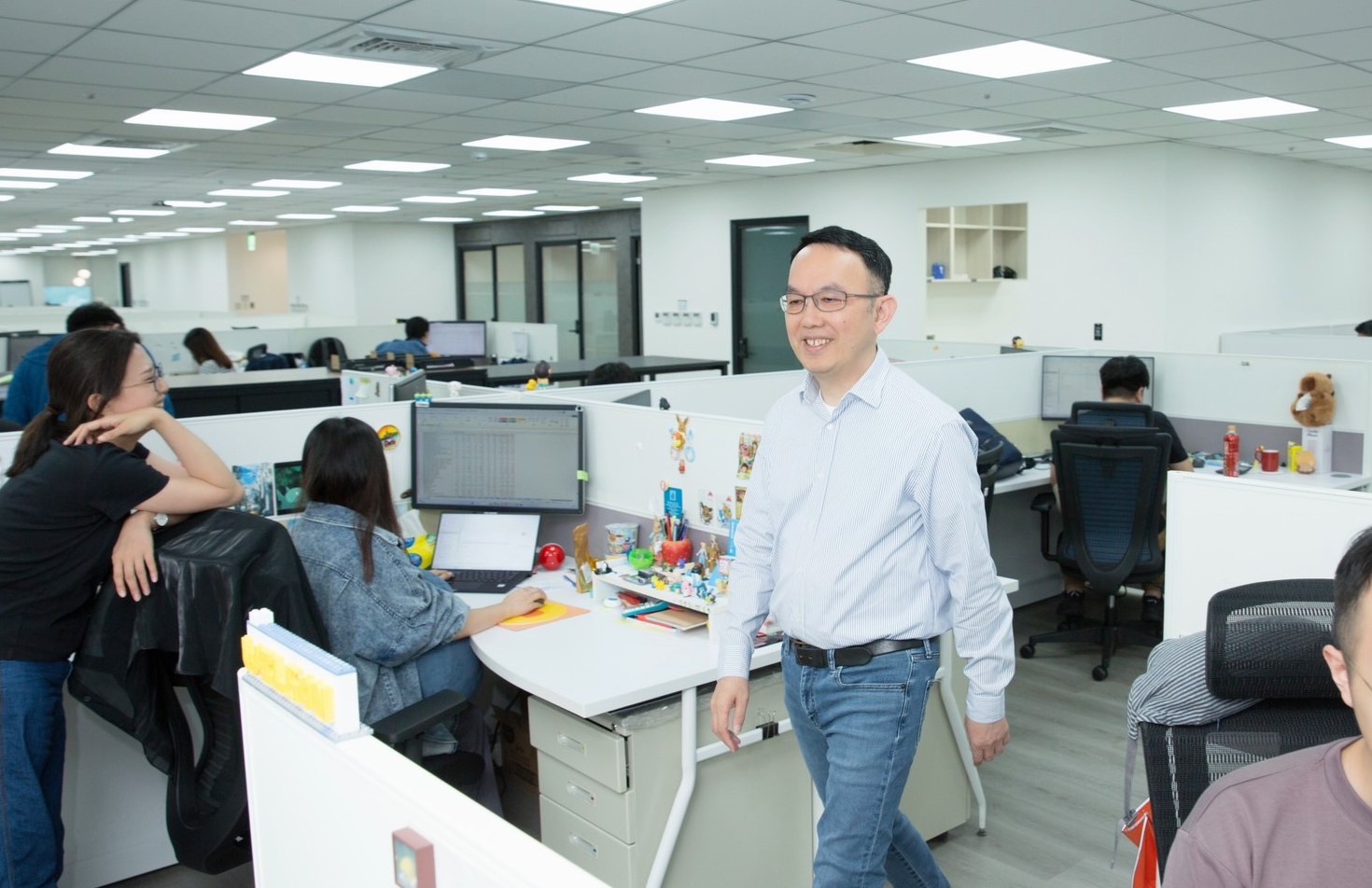 科科科技團隊年輕，董事長王献堂常分享：不要排斥做自己不太討厭的事，有時反而能生存得更好。