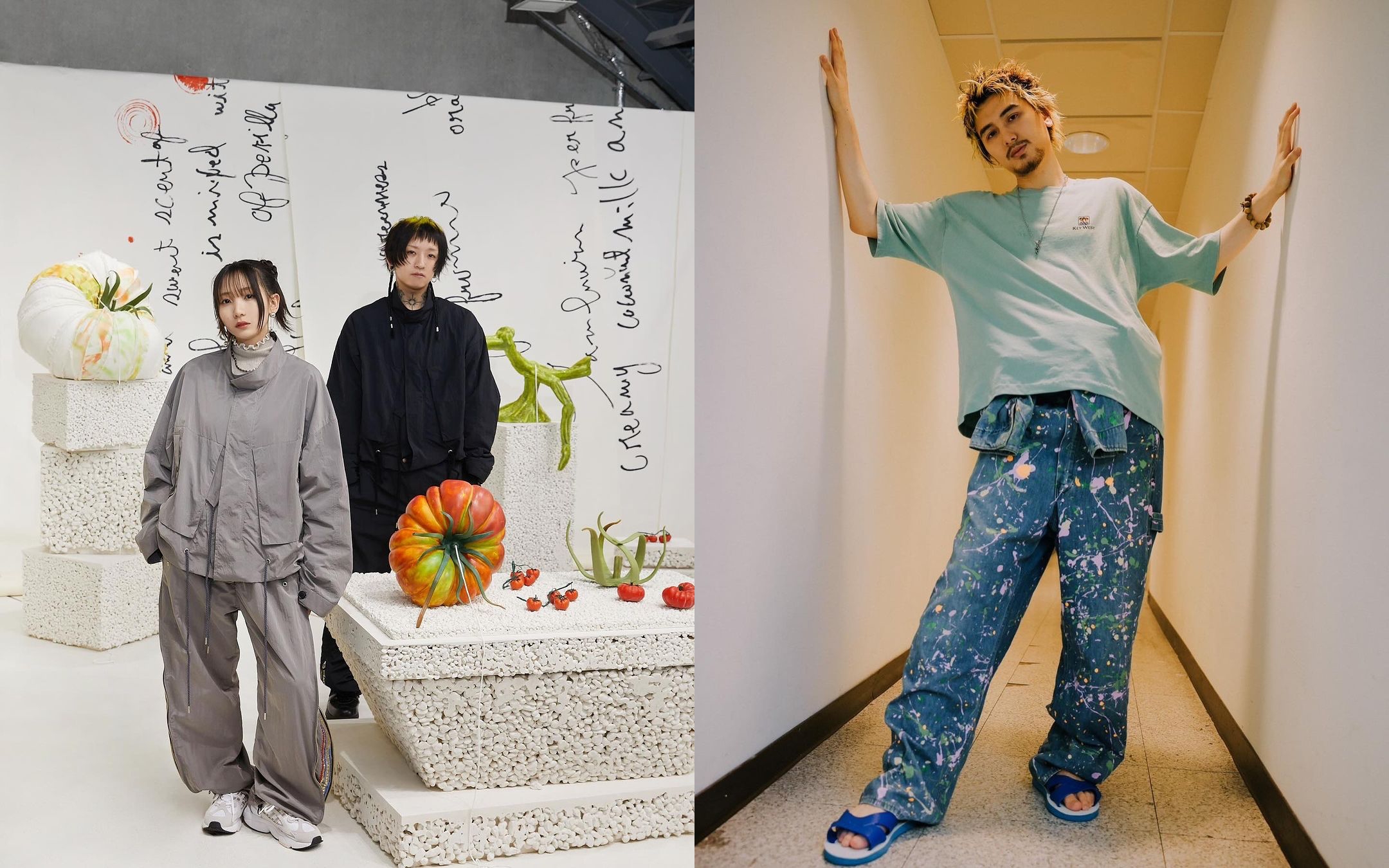 YOASOBI（左）與藤井風昨（25日）不約而同宣布亞洲巡演，並都將在台北小巨蛋舉辦台北場演唱會。（左翻攝Ikura IG，右翻攝藤井風 IG）