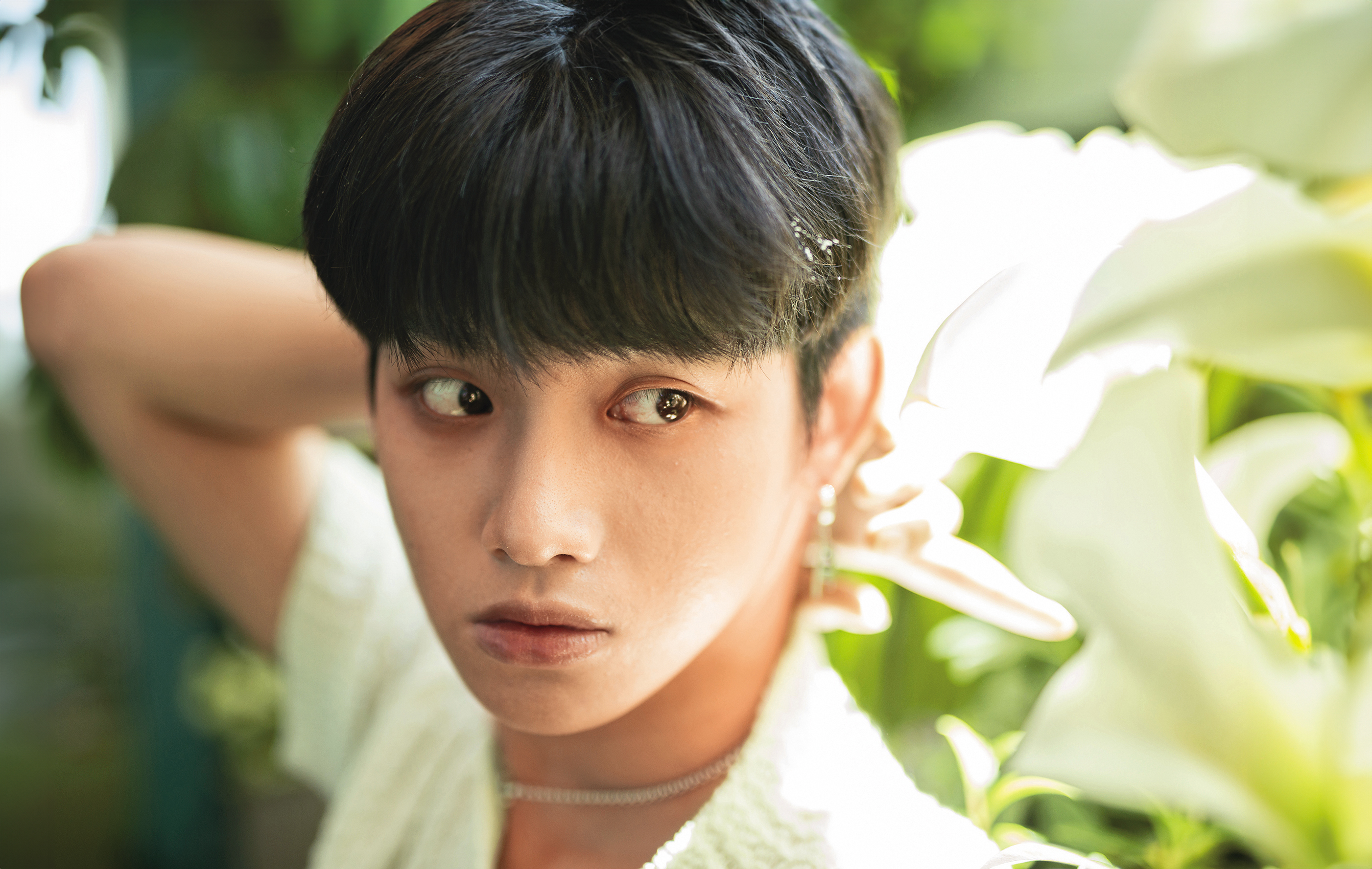 李定去年參演自己第一部戲劇作品，在BL劇《靈魂約定》飾演副CP中一員。