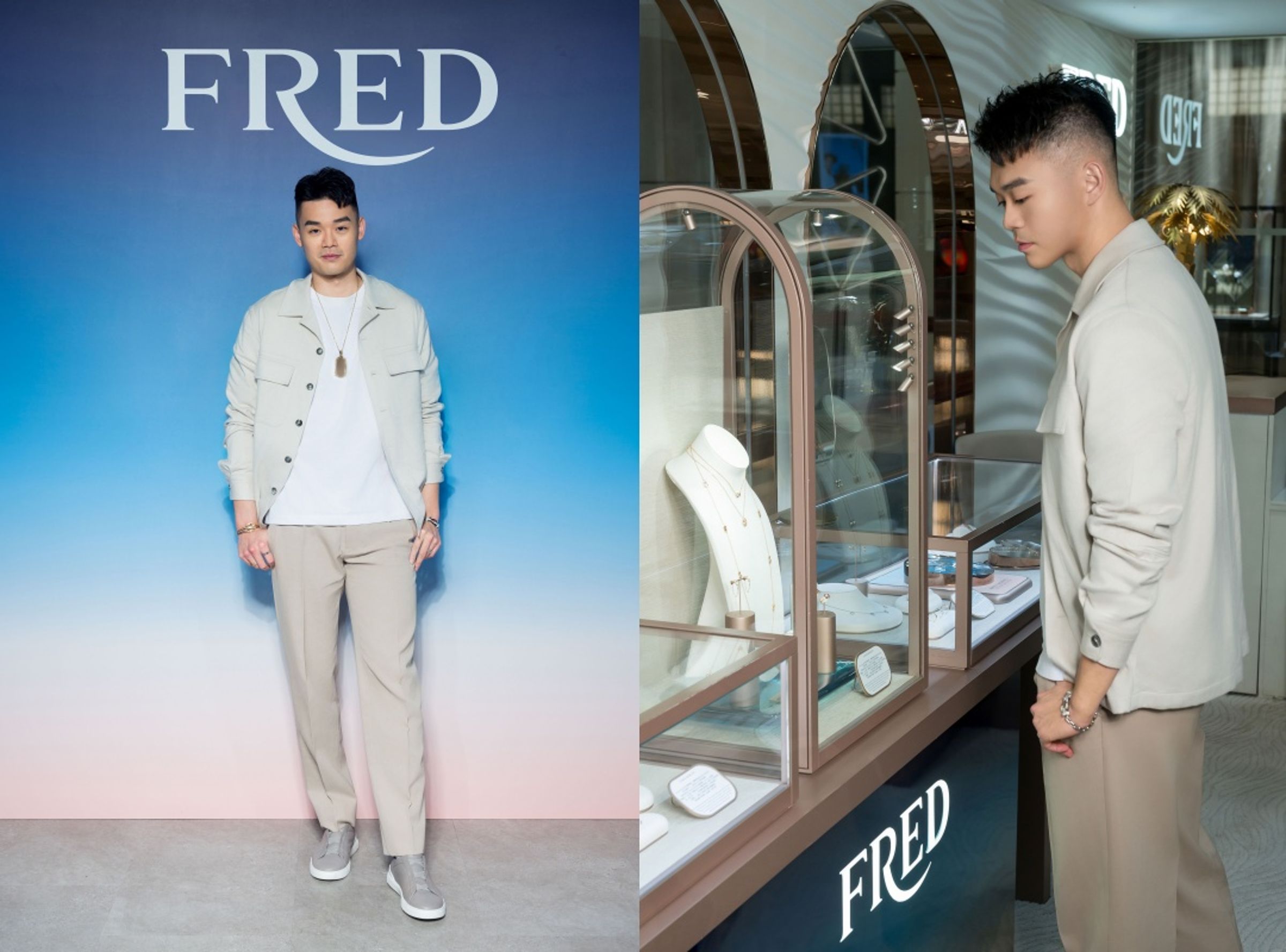 王齊麟出席FRED記者會時透露自己比賽時會有迷信。(FRED提供)