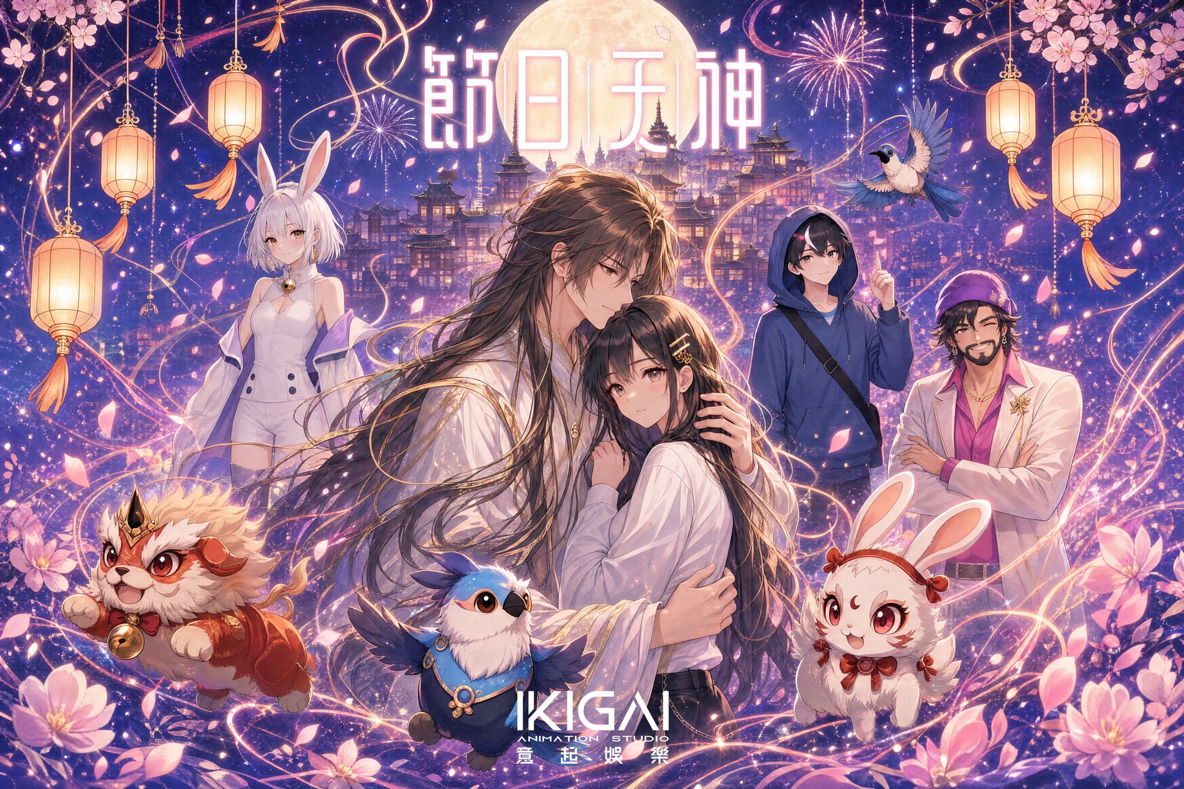 融合古典神話與現代題材的浪漫奇幻愛情鉅作《節日天神》,有望拍成真人偶像劇。(意起娛樂提供)