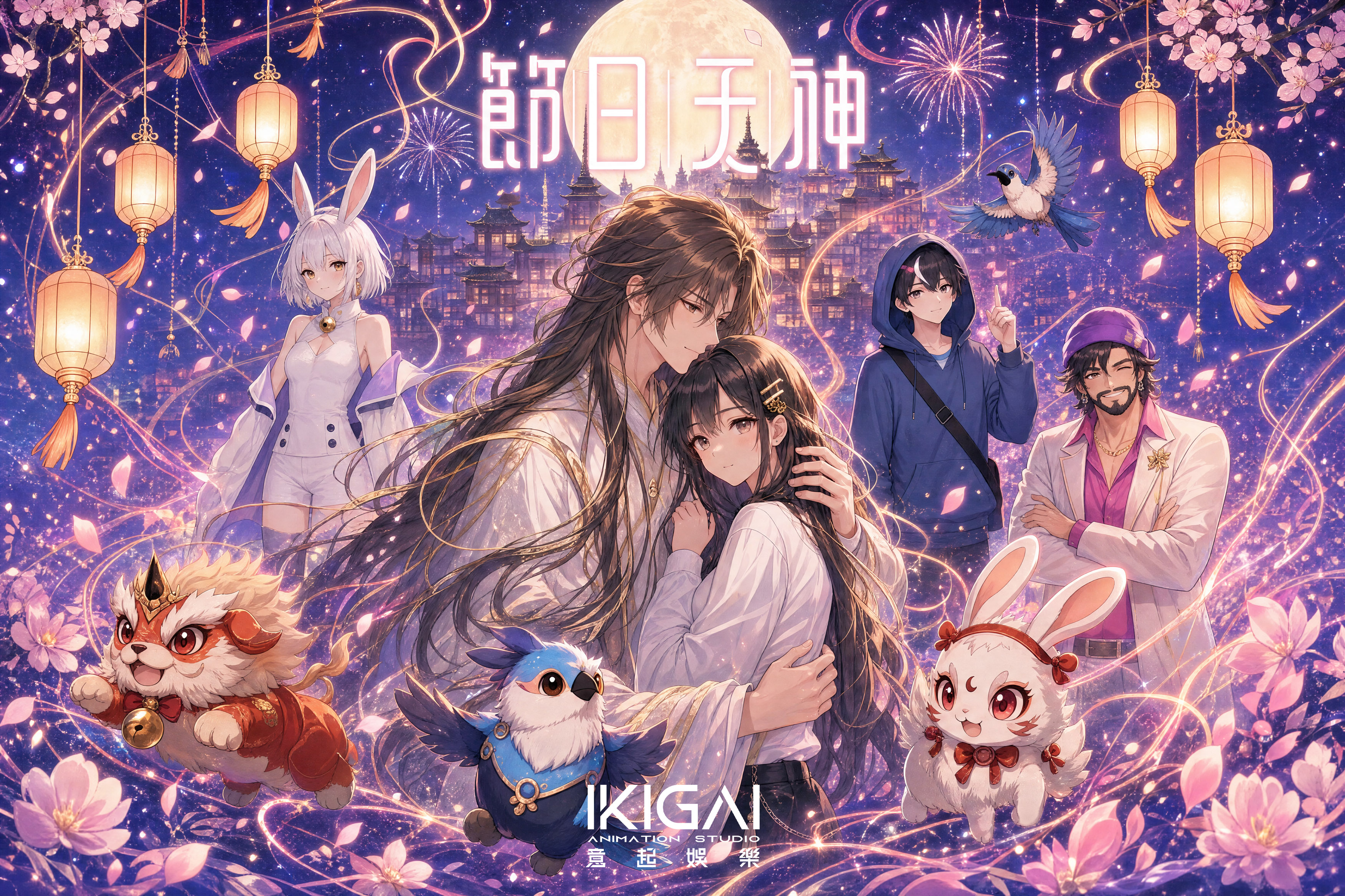 融合古典神話與現代題材的浪漫奇幻愛情鉅作《節日天神》，有望拍成真人偶像劇。（意起娛樂提供）