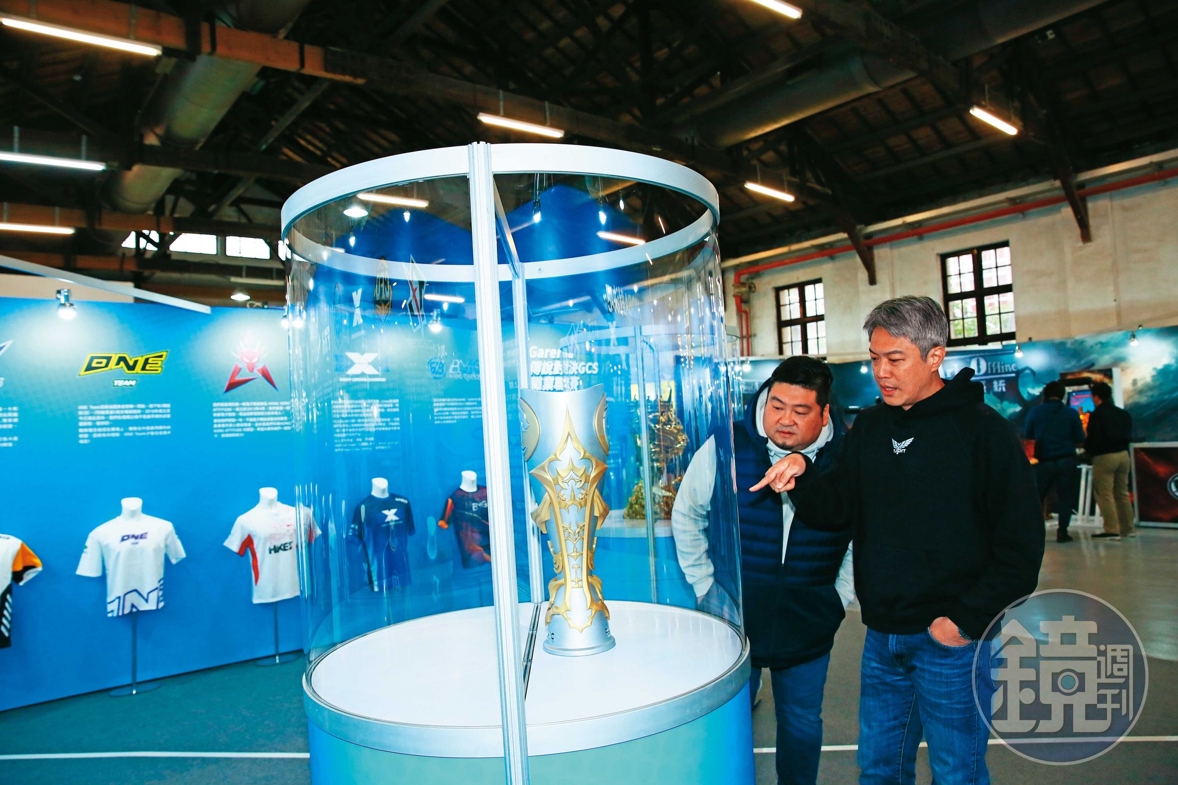 2023年底展逸承辦體育署主辦的台灣運動產業博覽會，完整重現多項運動場景、用具，其中也包括電競產業。