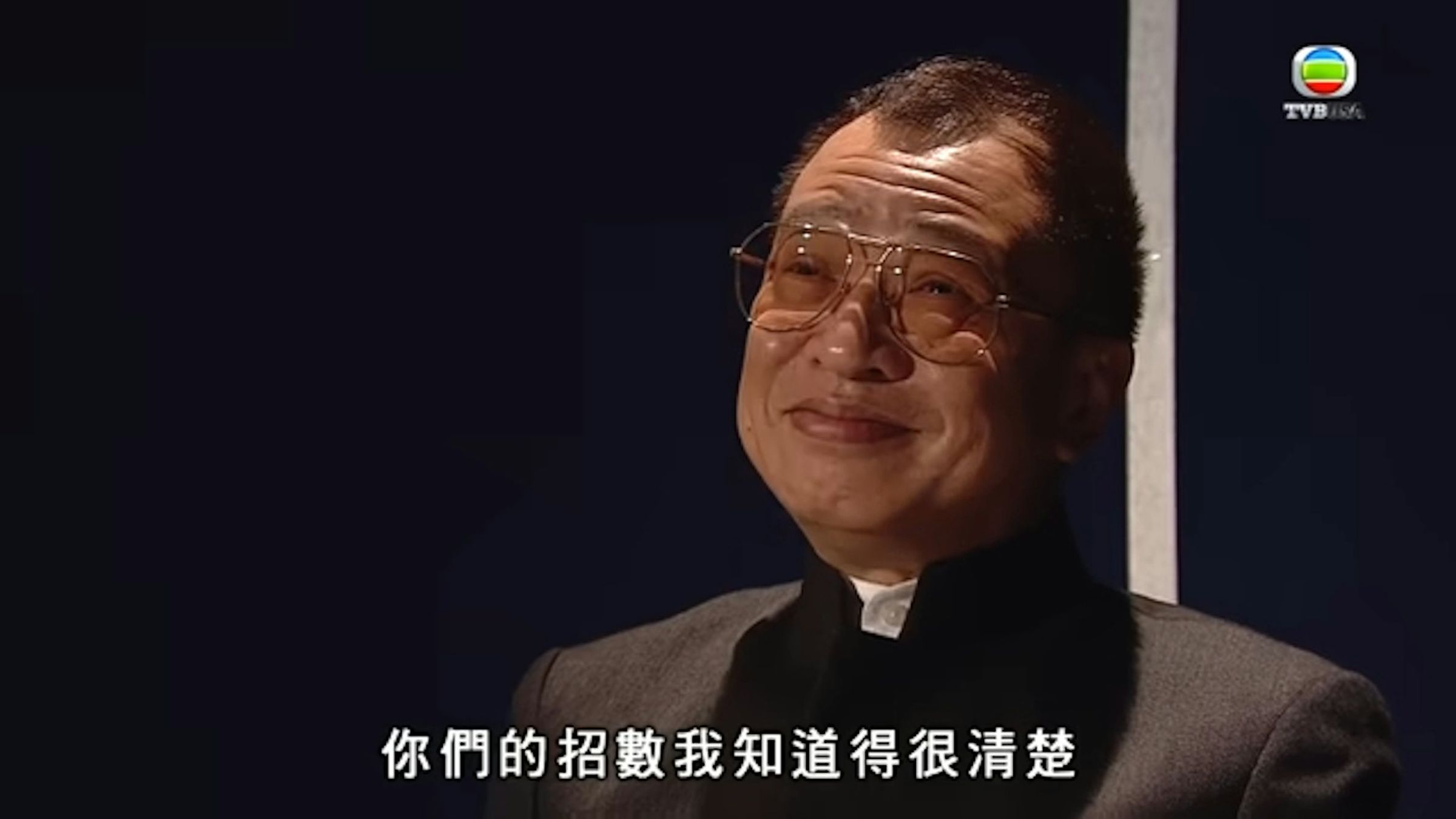 許紹雄影視作品多不勝數,《使徒行者》中的「覃歡喜」令他大受歡迎。(網路圖片)