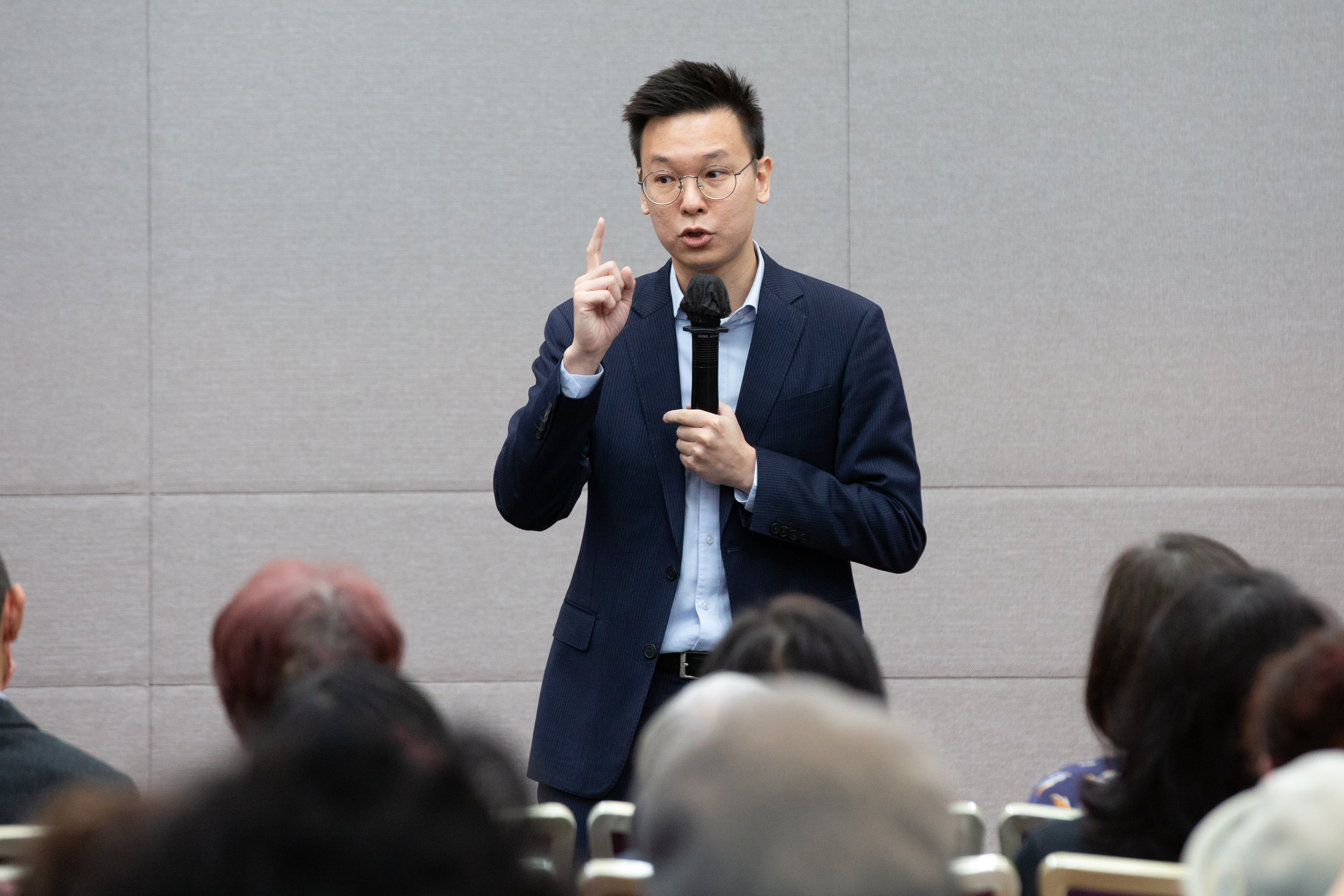 傳出國安會副祕書長林飛帆、徐斯儉等人赴美與川普團隊會面，總統府回應了。（本刊資料照）