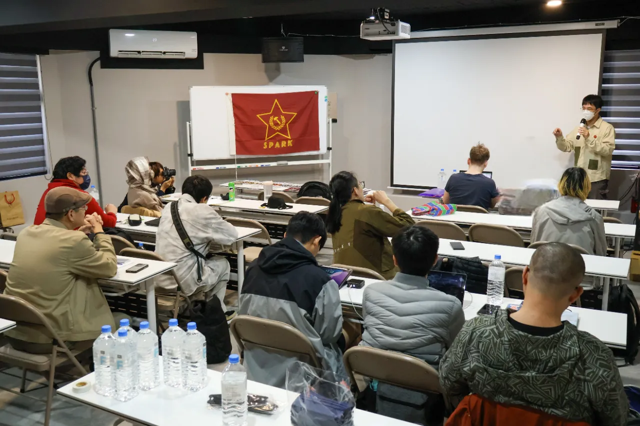 有組織宣布「台灣革命共產黨」成立。（翻攝Threads@火花 - 台灣革命共產黨）