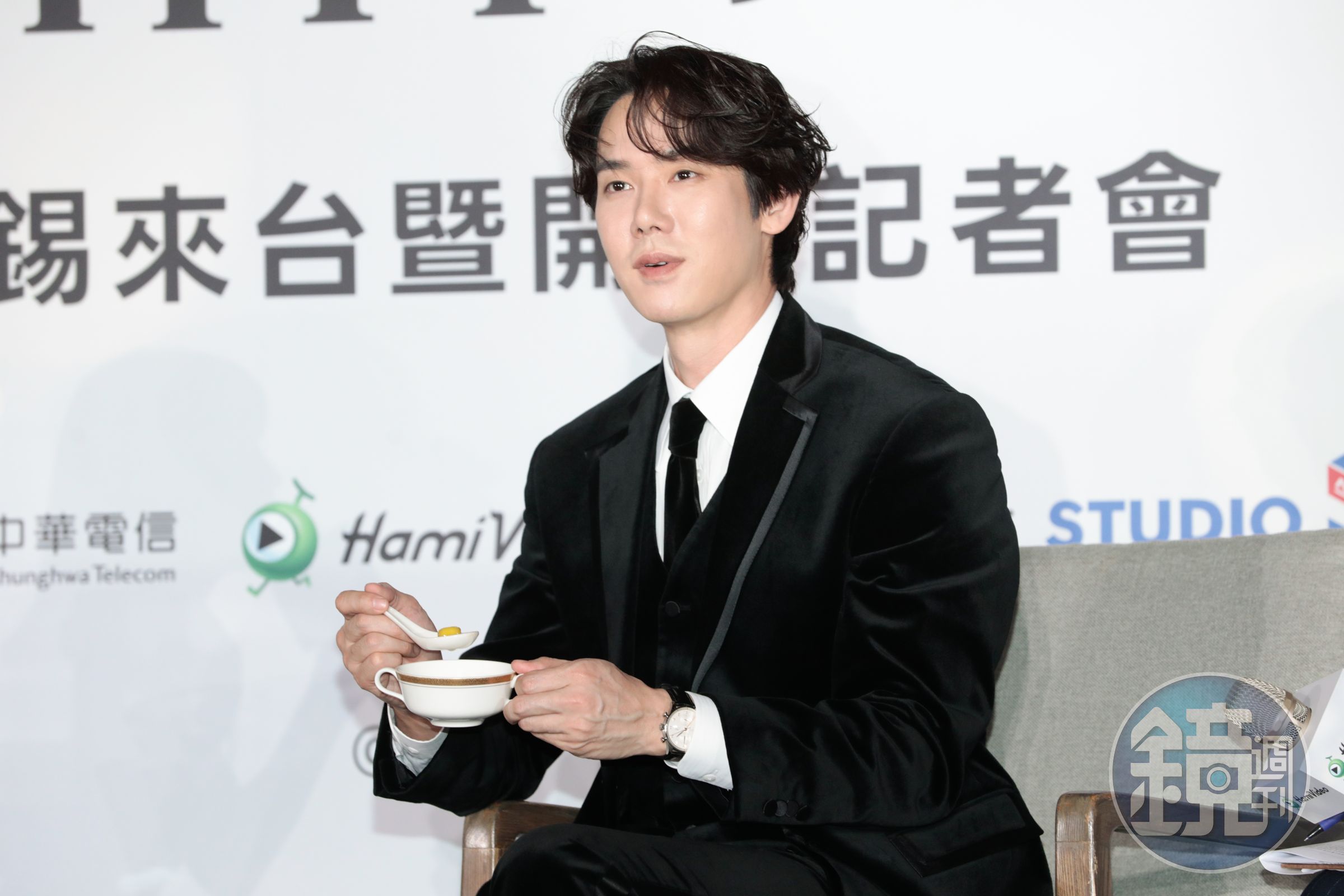 柳演錫相隔一年再訪台灣很開心。