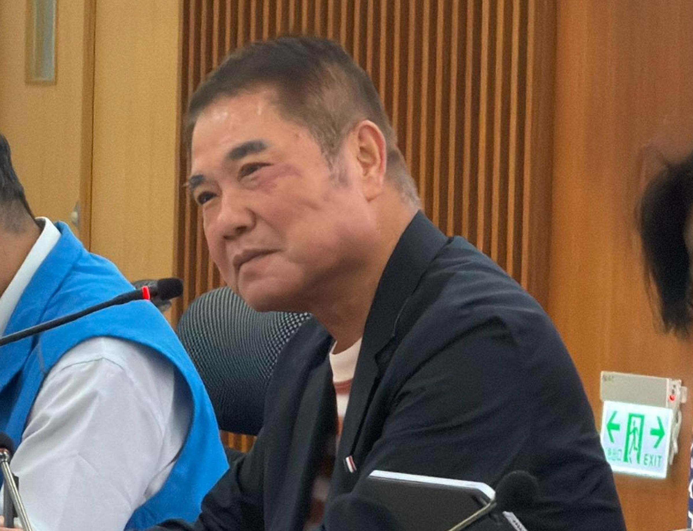 鍾東錦二度因財產申報不實遭到開罰。（翻攝自鍾東錦臉書）