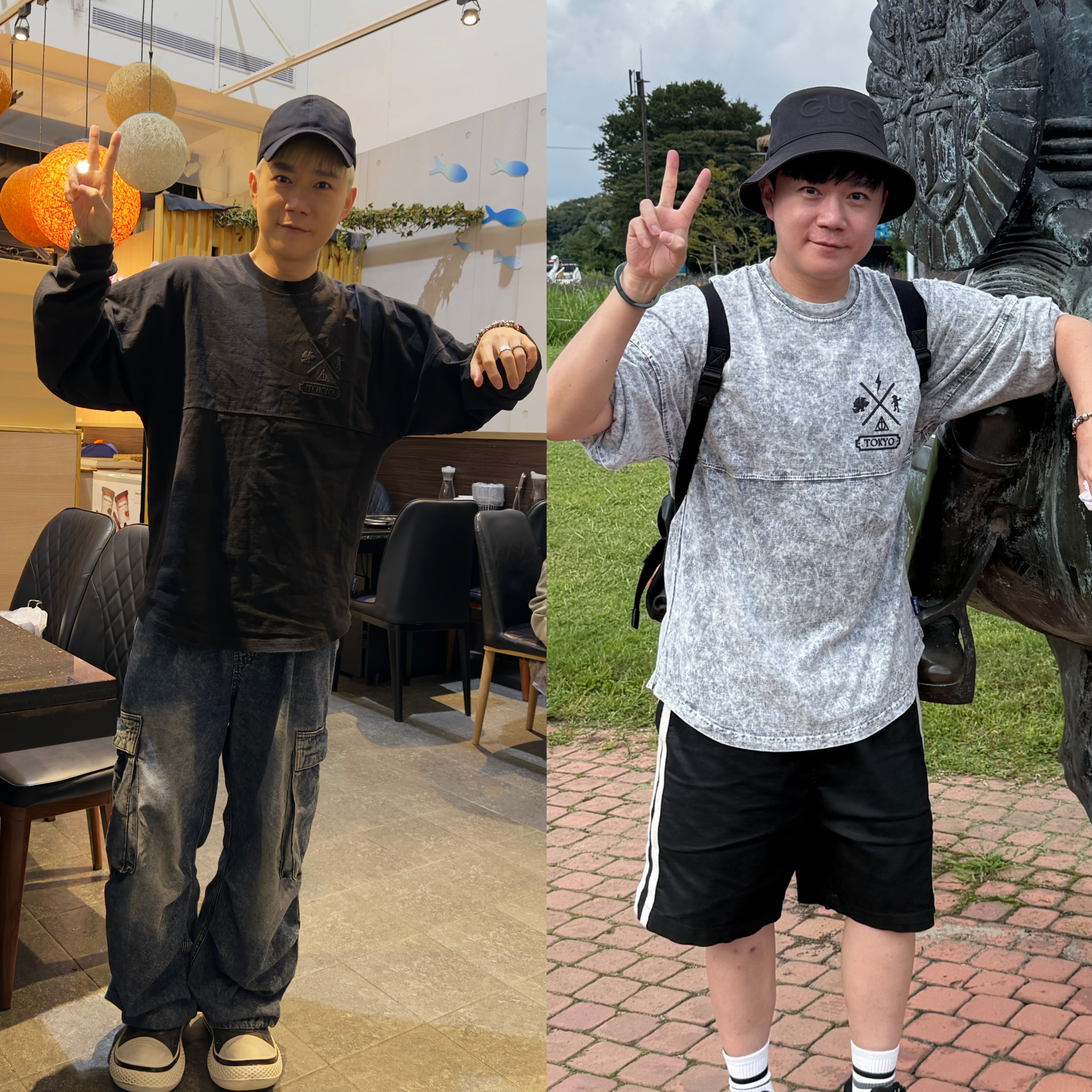 李岳三個月激瘦15公斤,對比之前整個人小了一號。(種瓜得瓜工作室提供)