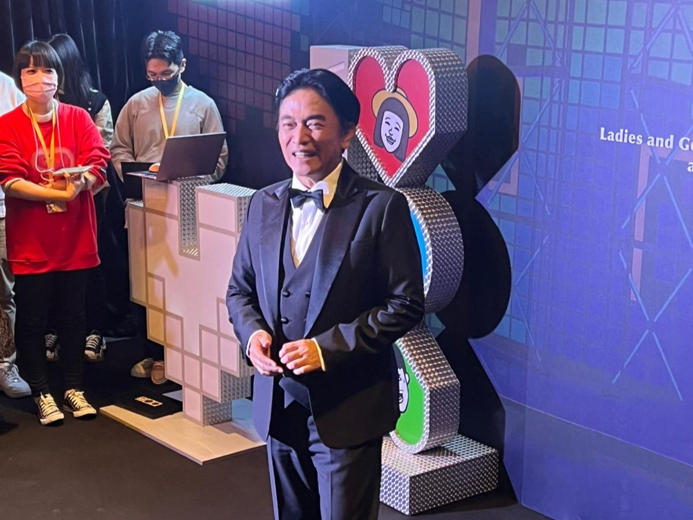 Lulu、陳漢典結婚，吳宗憲200萬元紅包送出。（天地合娛樂+民間友人有限公司提供）