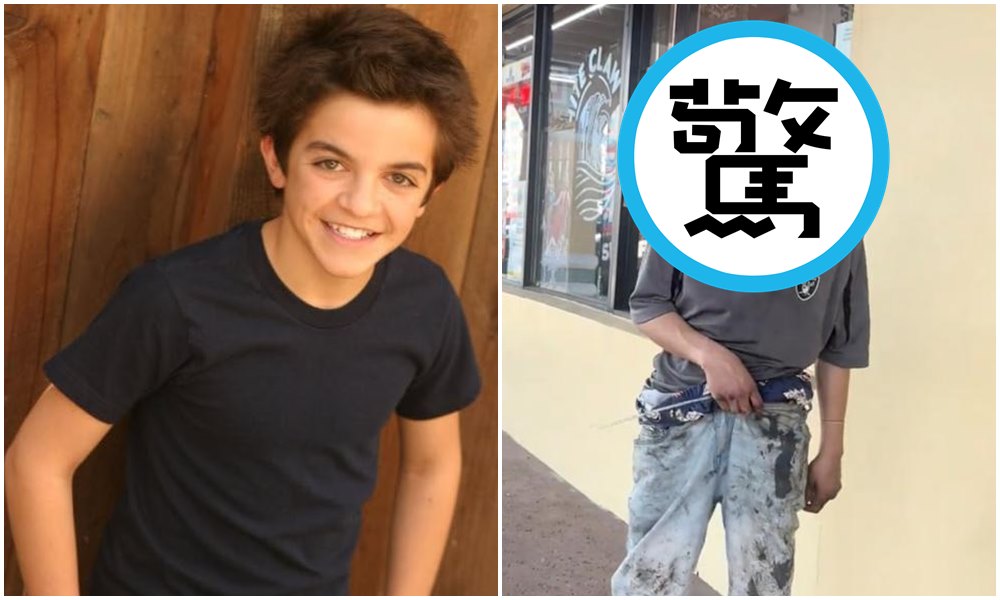 泰勒蔡斯曾是童星，如今變成遊民。（翻攝IBDb、TikTok）