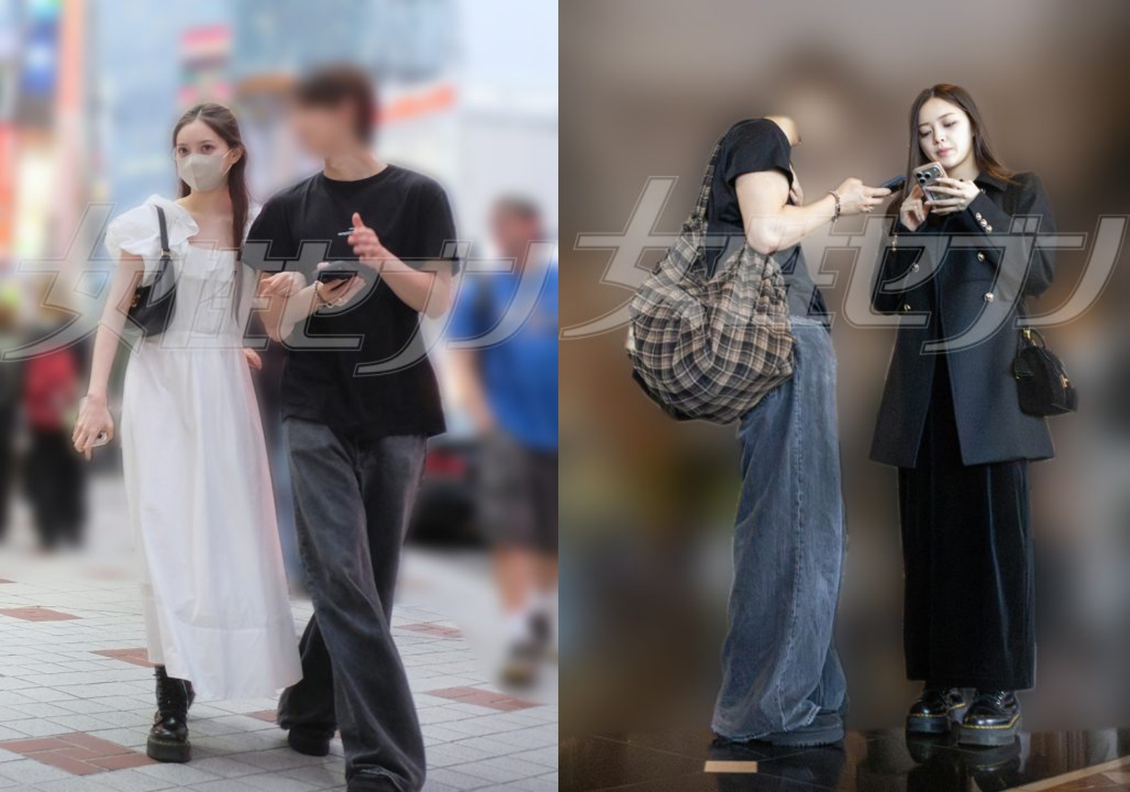 日本媒體直擊廣末涼子的兒子與他女友Shiho約會。（翻攝網路）