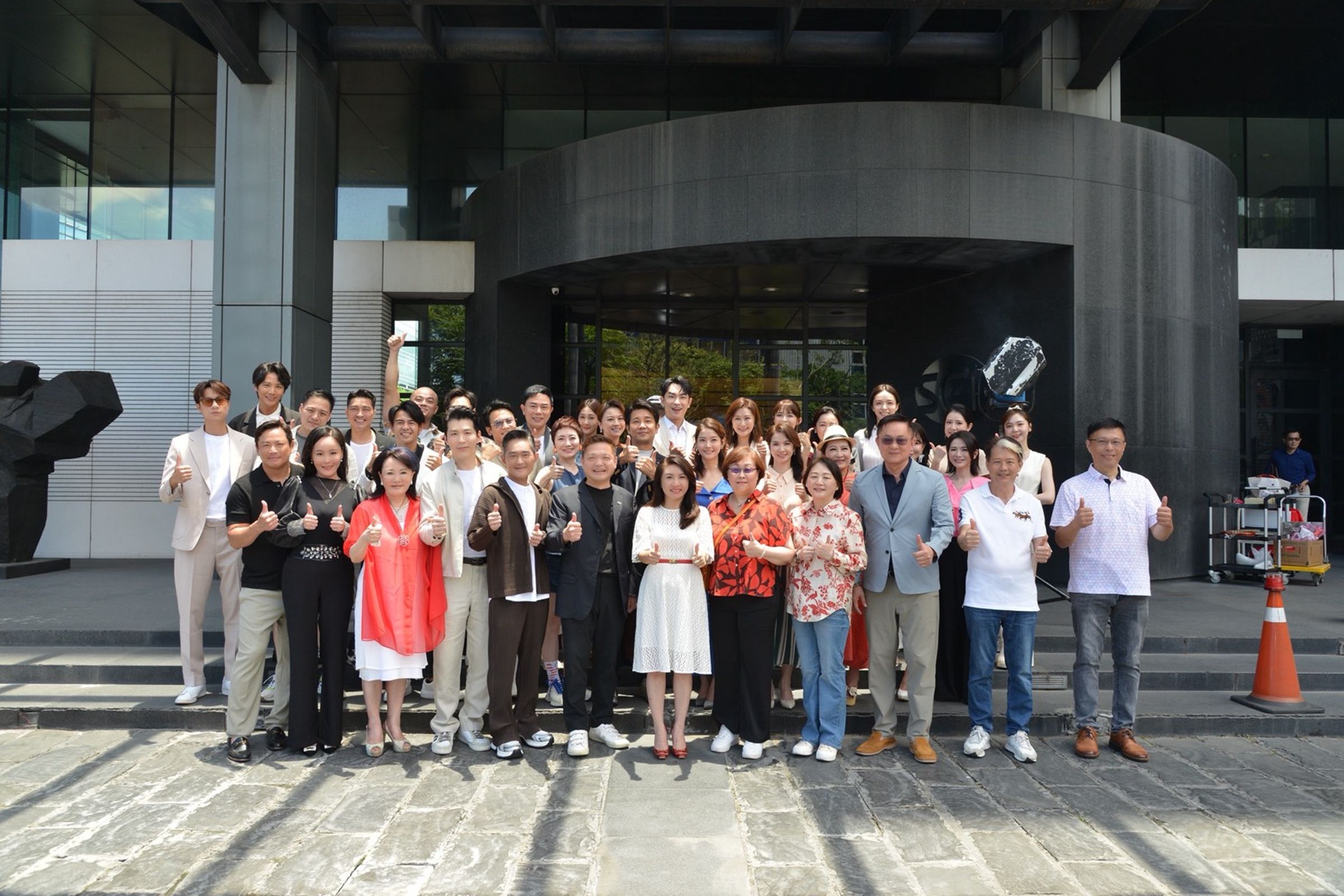 三立台灣台全新八點檔大戲《百味人生》開鏡集結多位演員。（三立提供）