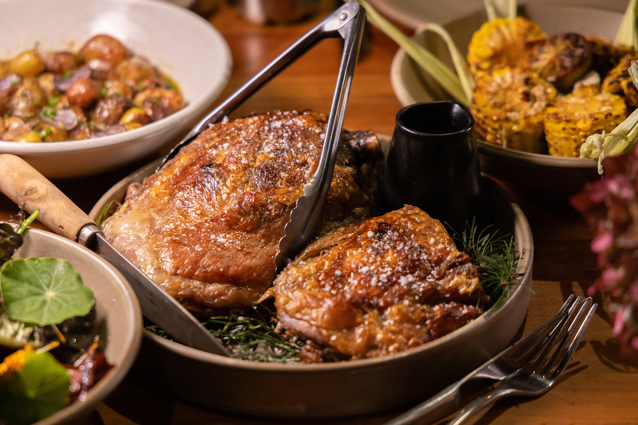「Lumina Lamb shoulder to share」選用南島高地出產的小羊肩。(紐幣85元/份,約NT$1,643)