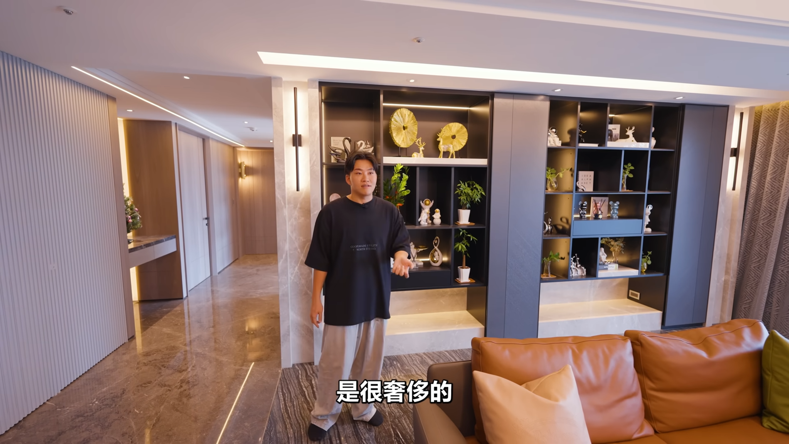 Joeman曾於頻道曝光住家，拍攝的影片可能成為認定有無居住事實的關鍵。翻攝自「Joeman」YT頻道