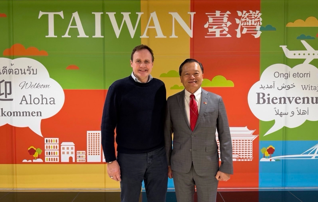 英國前內政副大臣杜耿涵再訪台。（取自外交部官網）