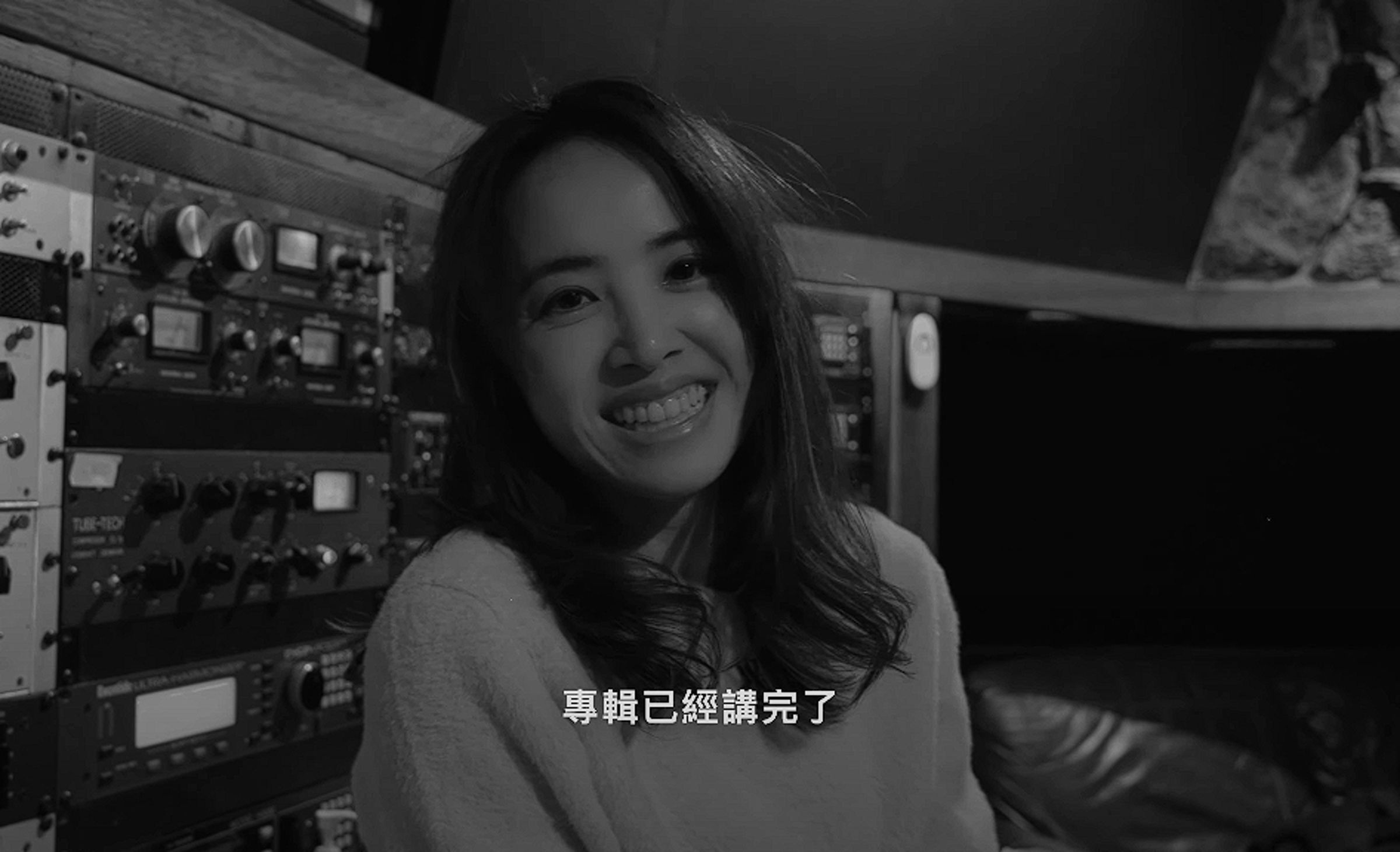 新專輯終於完成，讓蔡依林鬆了一口氣。（翻攝自蔡依林YouTube）