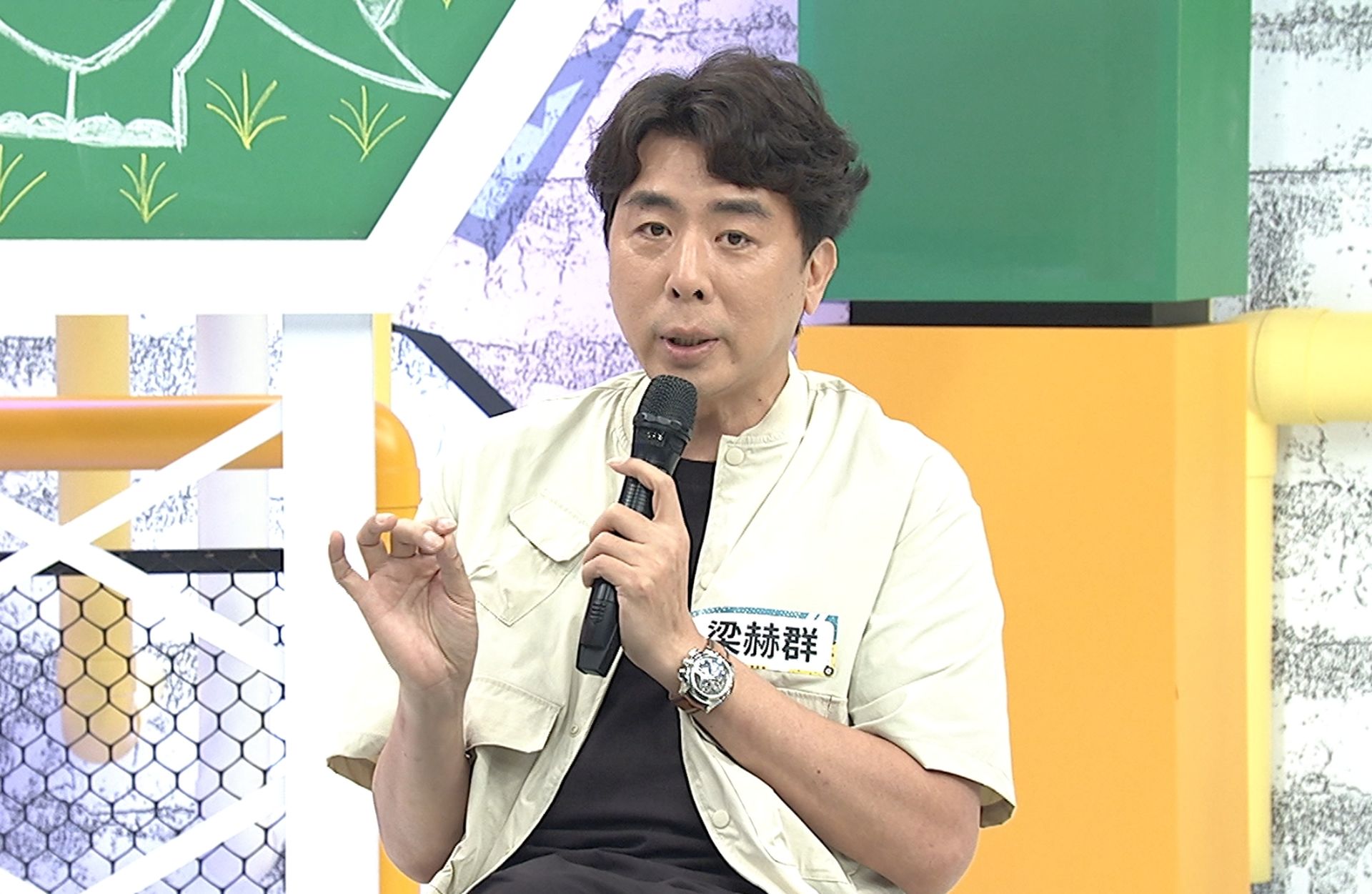 梁赫群錄影自曝不滿趙正平的行為。（中天提供）