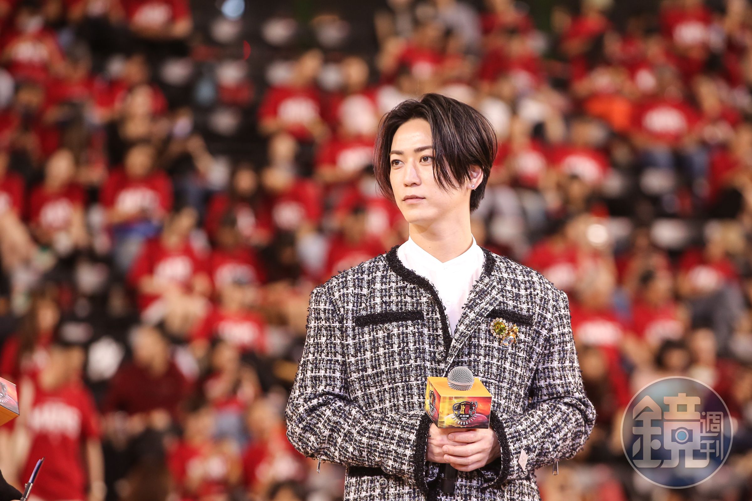 龜梨和也擔任「攻戰大巨蛋－雙北反毒籃球賽」賽事的活動嘉賓，踏上台北大巨蛋。
