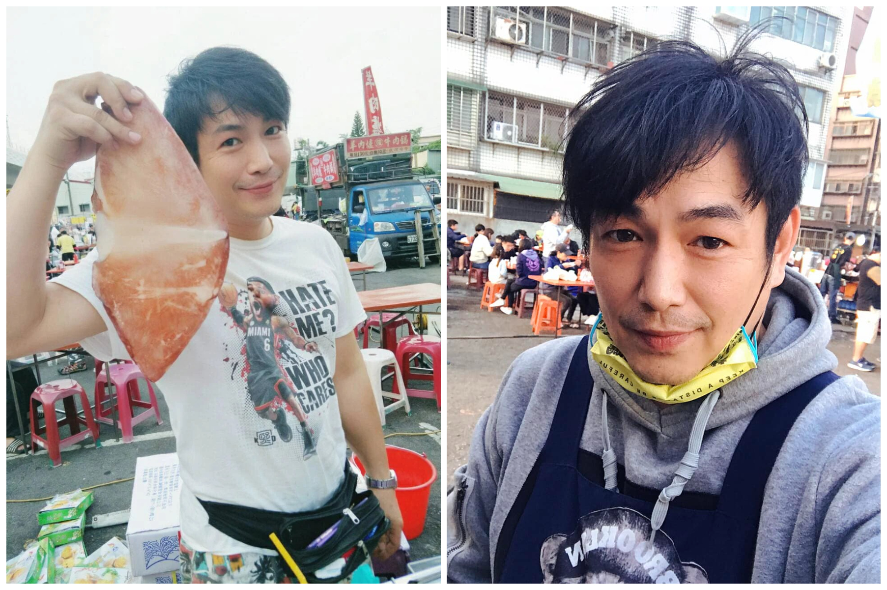 王信翔宣布離開6年的夜市擺攤事業。（翻攝王信翔臉書）