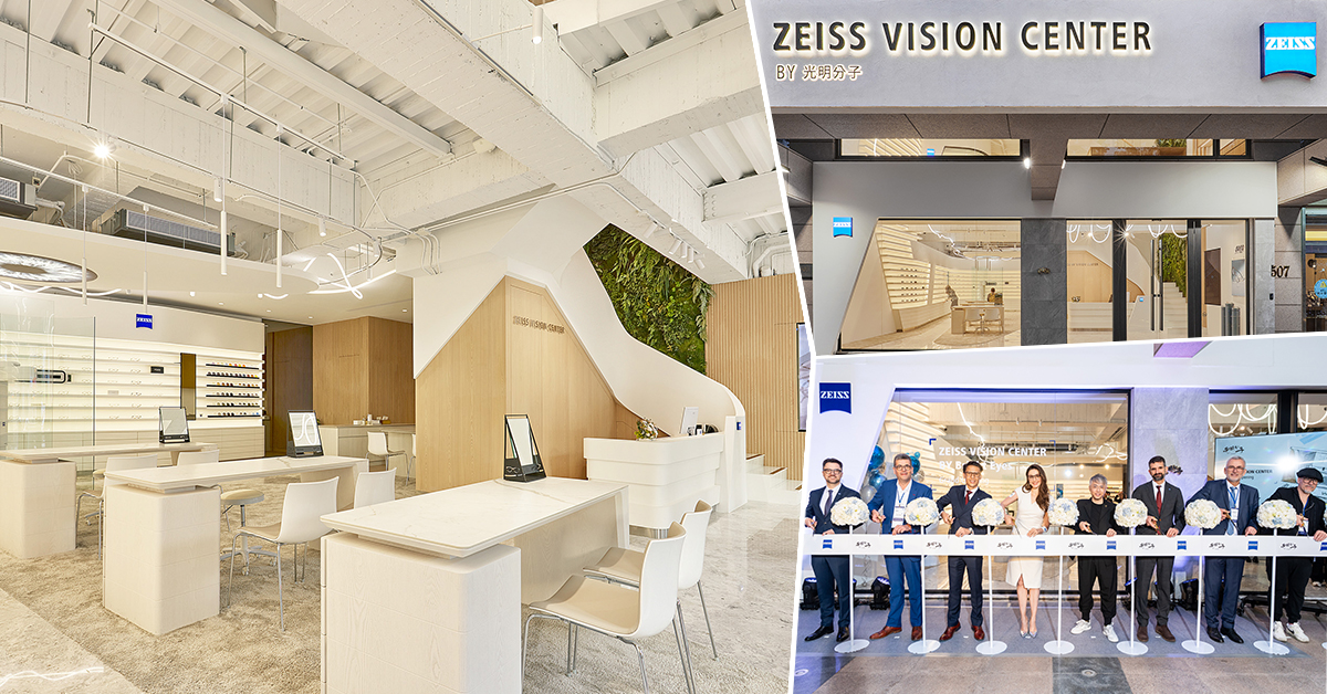 蔡司優視力旗艦店落腳竹北，不只是台灣第一、更是亞洲最大，開幕現場邀請深耕臺灣體操多年的名模瑞莎，與蔡司臺灣總經理章平達、光明分子眼鏡創辦人丁翰輝、德國經濟辦事處首席代表暨處長Axel Limberg一起為開幕剪綵站台。