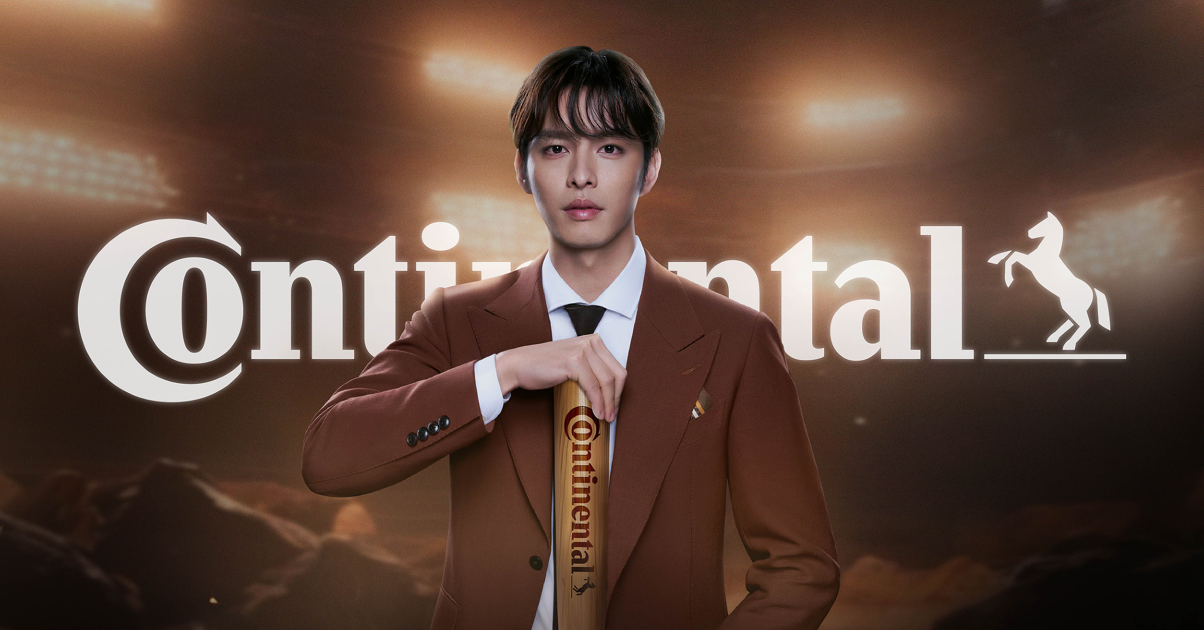 曹佑寧榮任154年歷史德國馬牌輪胎形象大使。（德國馬牌輪胎提供）