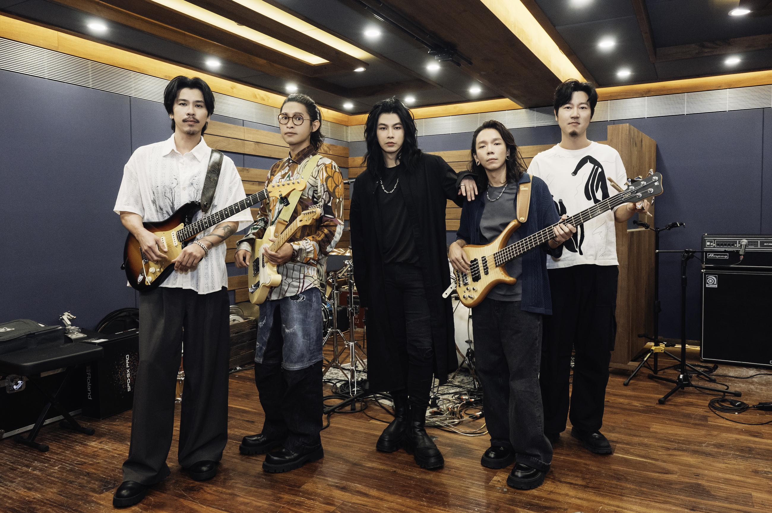 金曲樂團麋先生首登金鐘舞台，在最後一週幾乎全員閉關練團，要呈現最佳表演給大家。（相信音樂提供）