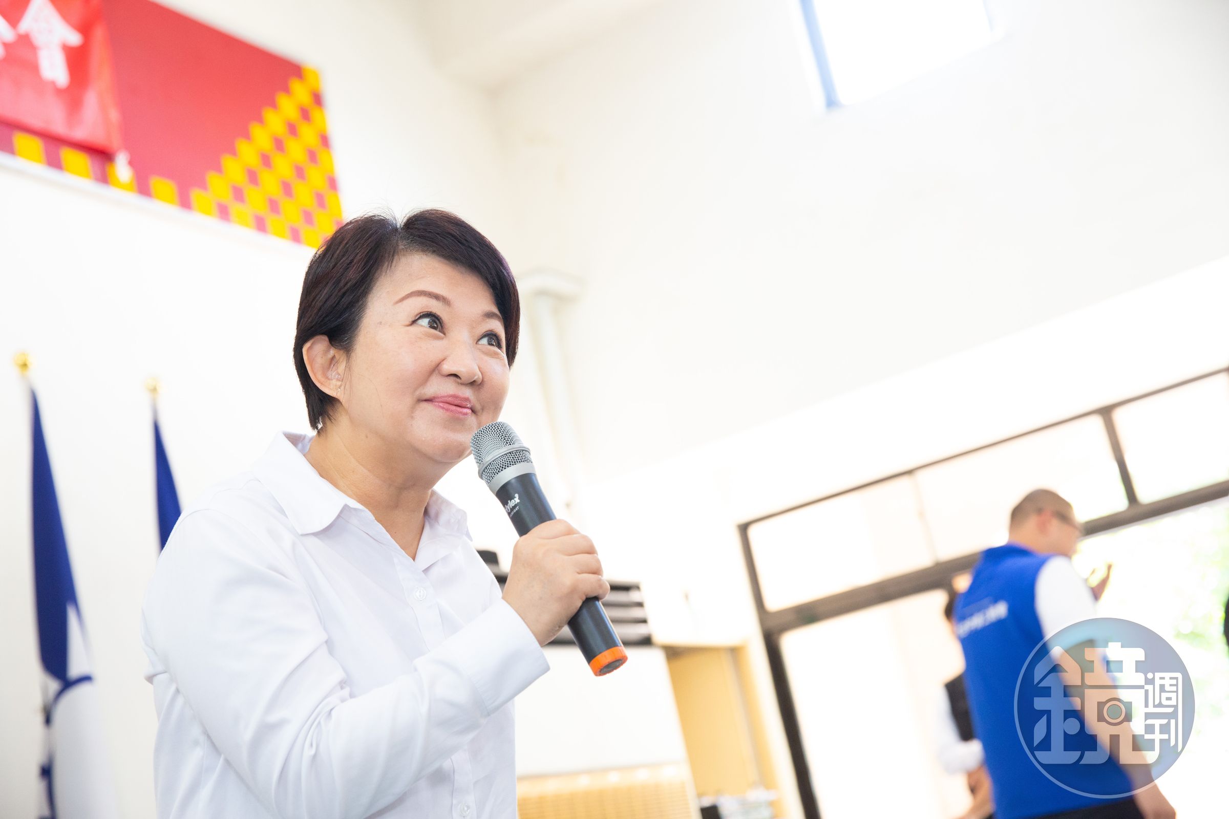 盧秀燕今天重申,希望市府同仁專心市政,上班時間不要談選舉、黨務,針對意味明顯。(本刊資料照)