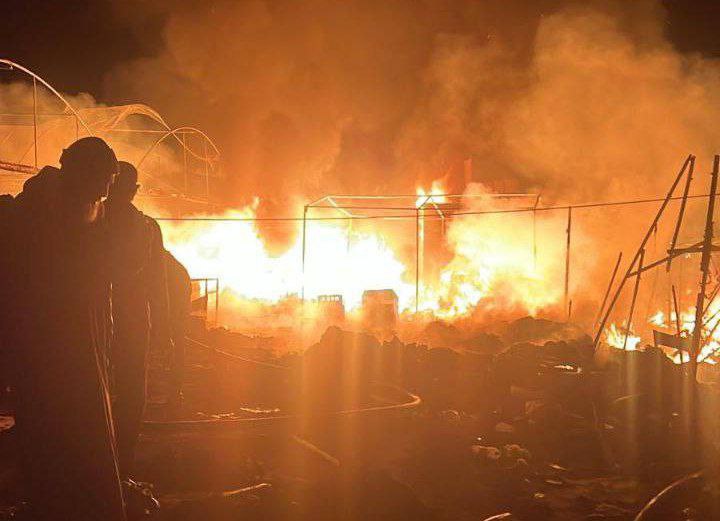 以色列在今（18日）對加薩走廊發動大規模空襲。（翻攝自X@AnasAlSharif0）