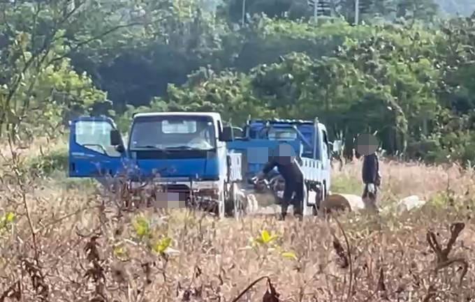 集團成員常頻繁變換車輛、車牌，跨越山林四處流竄。（保七總隊提供）