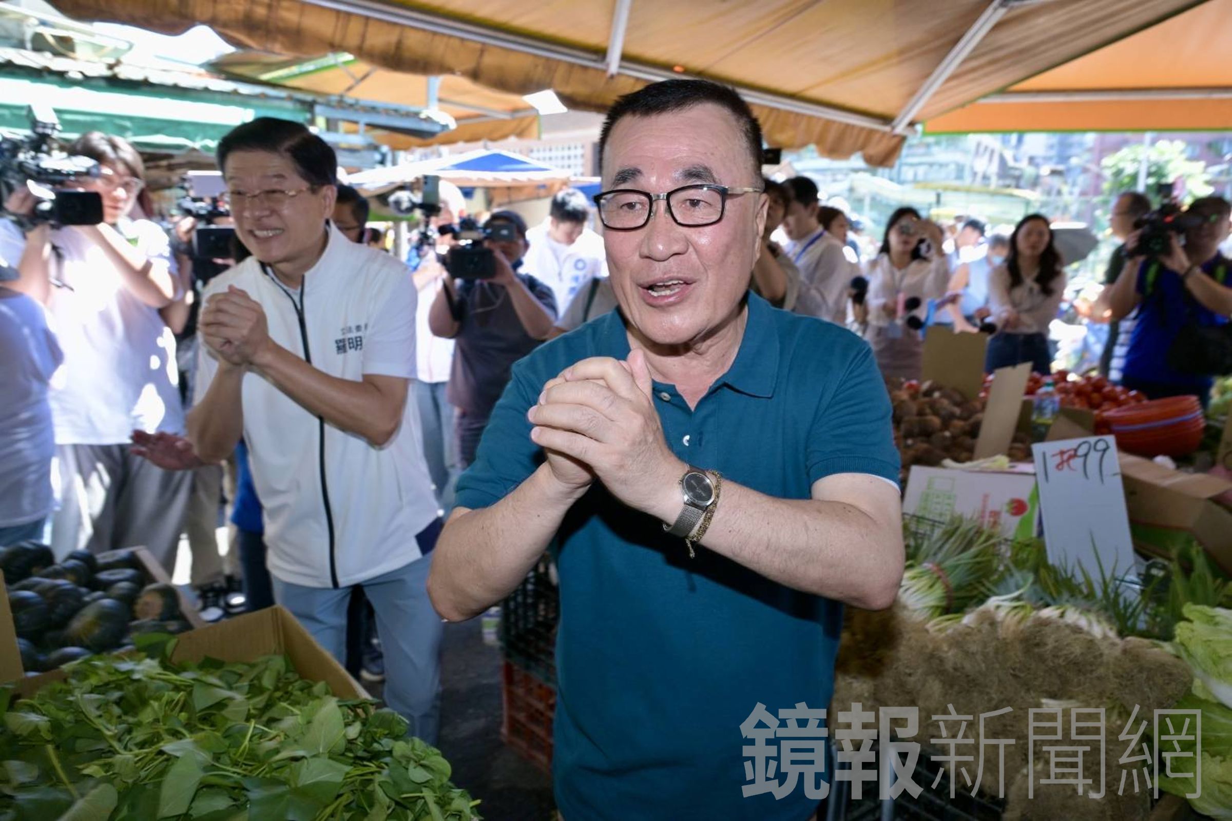 李四川今天表態是否參選2026新北市長,「如果到明年確實要我承擔,我也不會排斥,我會承擔。」(鏡報林煒凱攝)